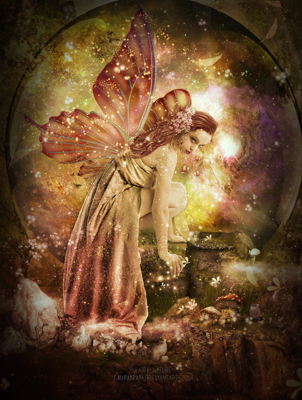 Laura Leiva - Digital Artist - Fairy Nature