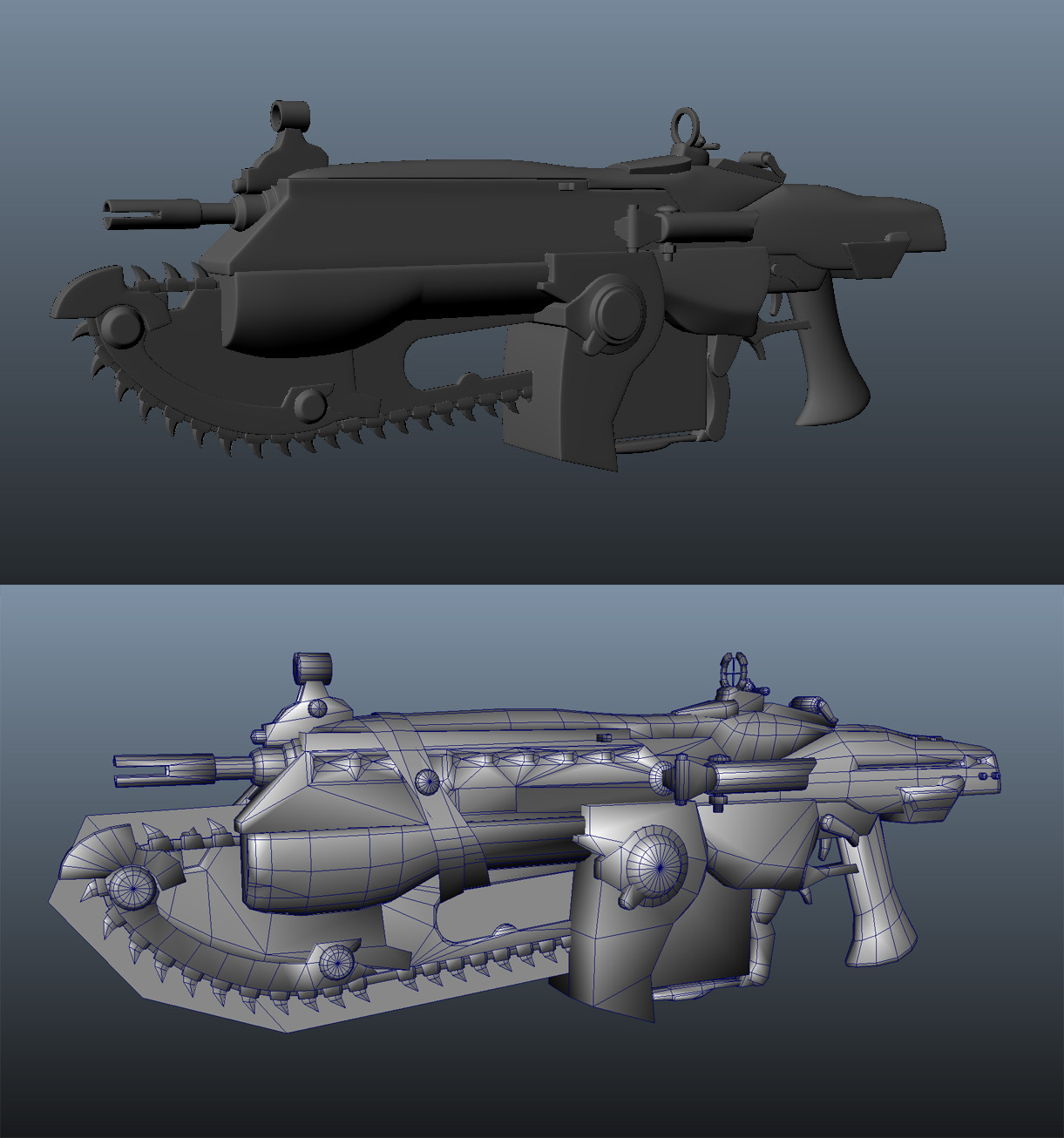 Artstation Gears Of War Lancer Derek Carter