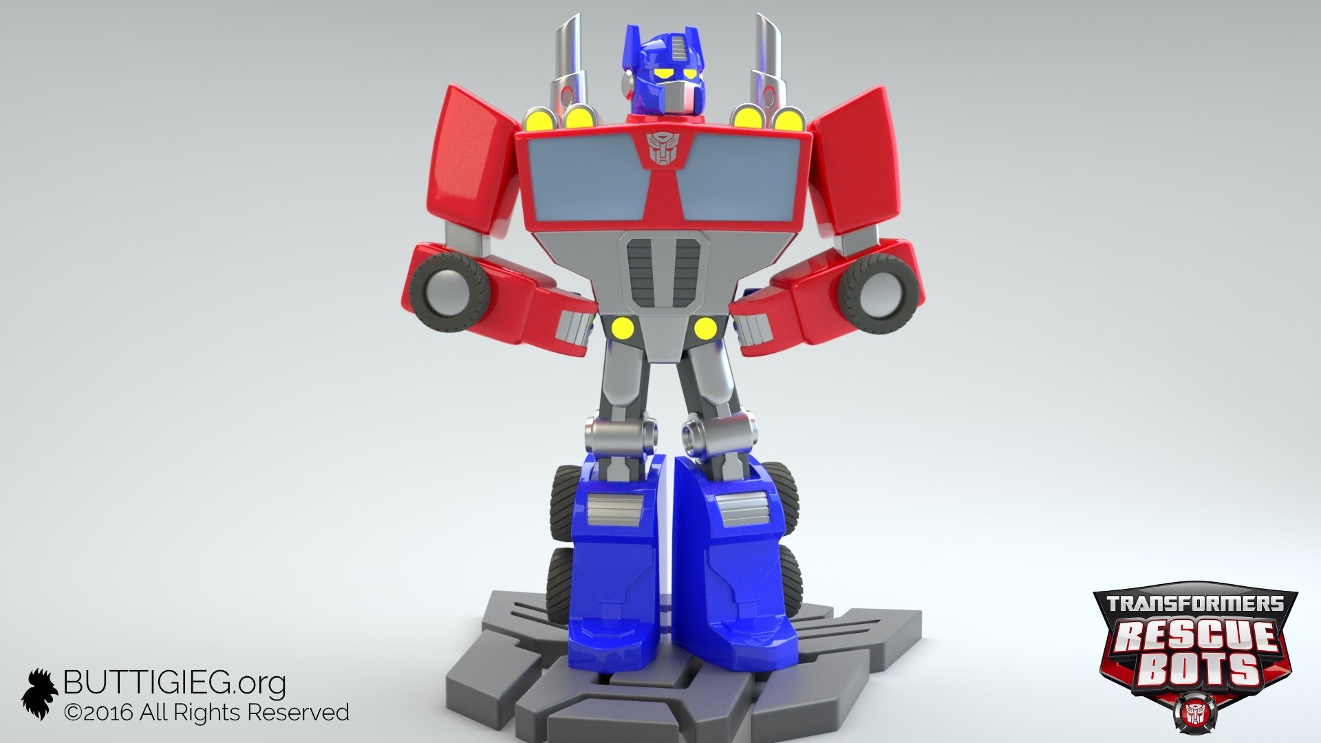 transformers rescue bots optimus
