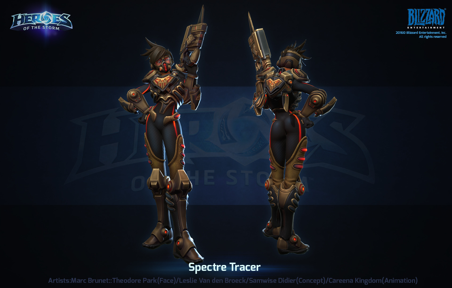 Tracer Spectre Skin - Heroes of the Storm by PlanK-69 on DeviantArt