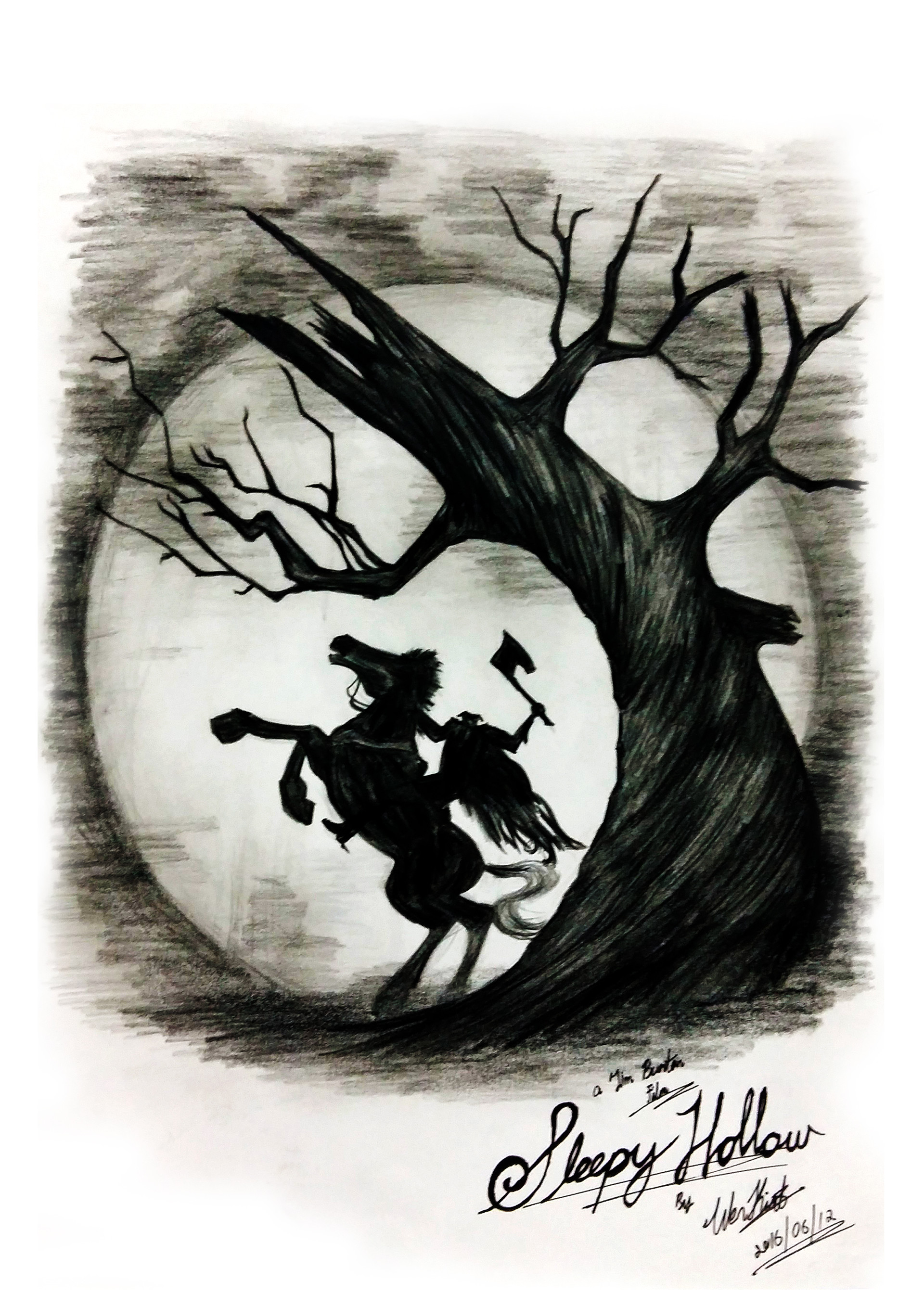 ArtStation Artwork The Sleepy Hollow by Wen Kiat Tee