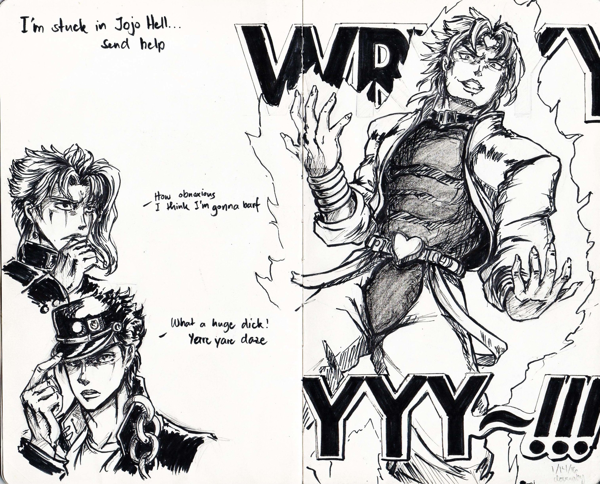Artstation Jojo Fanart Aby Claver