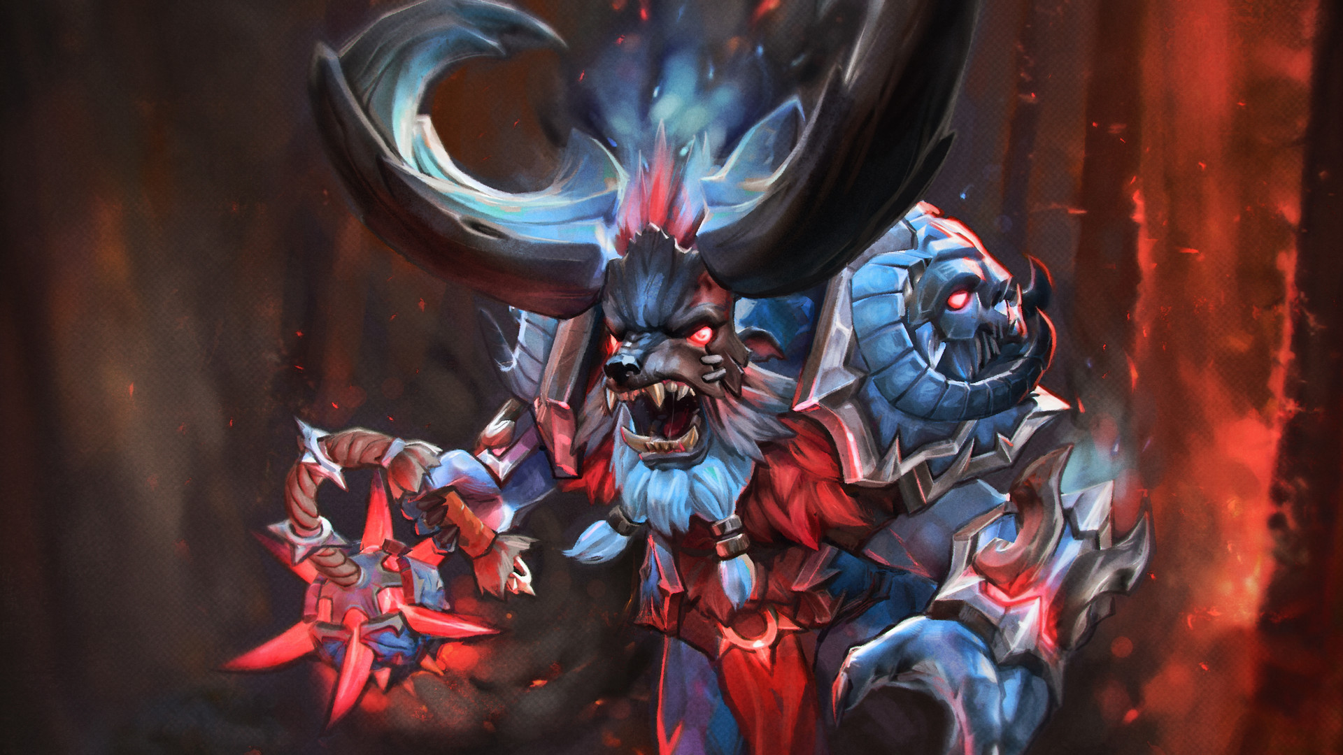 Artstation Dota 2 Remnants Of The Wild Berserker