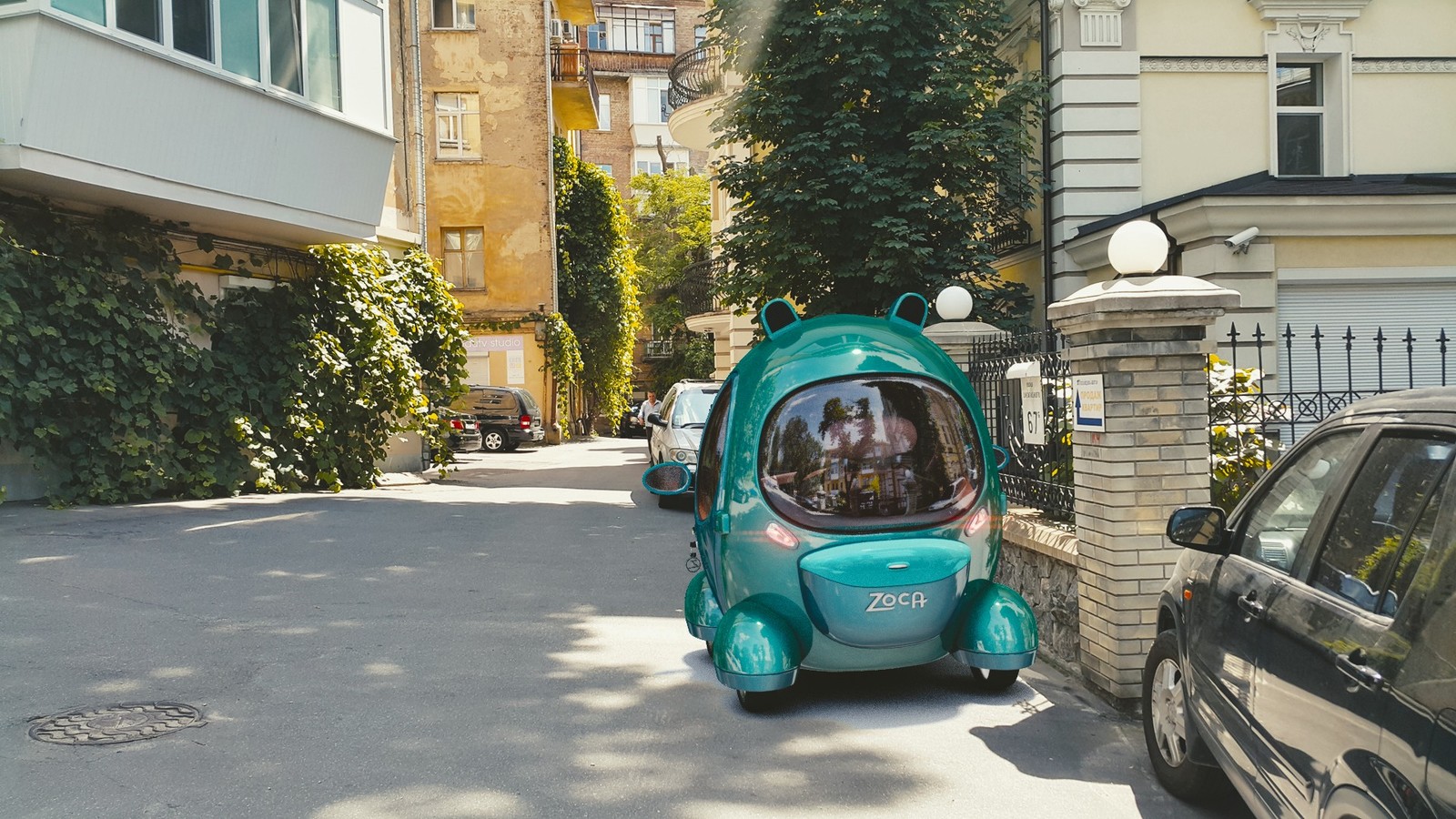 Creative Skipper - ZOCA - Zootopia car