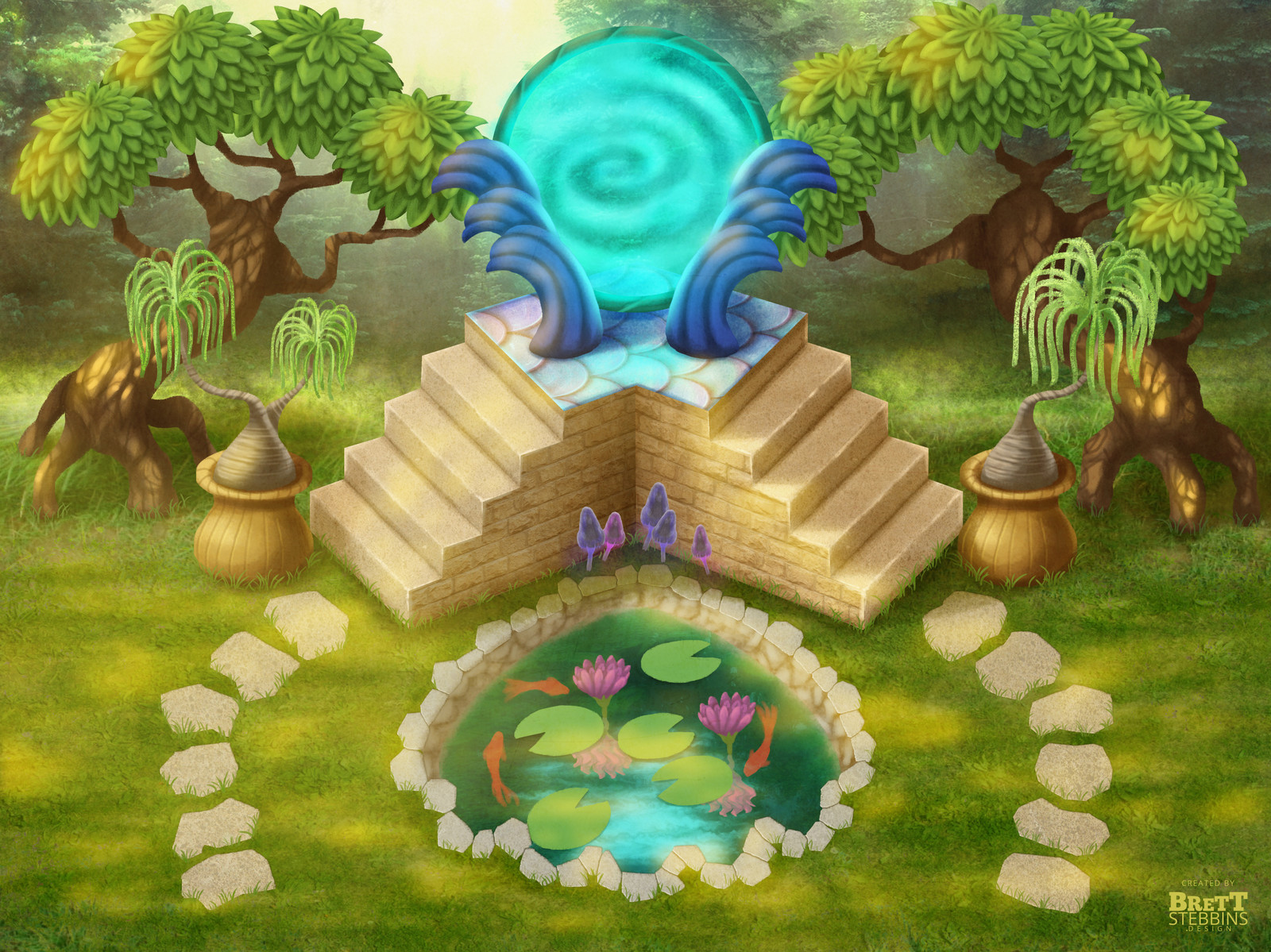 Luminare Saga - Village of Die Nox - The Portal