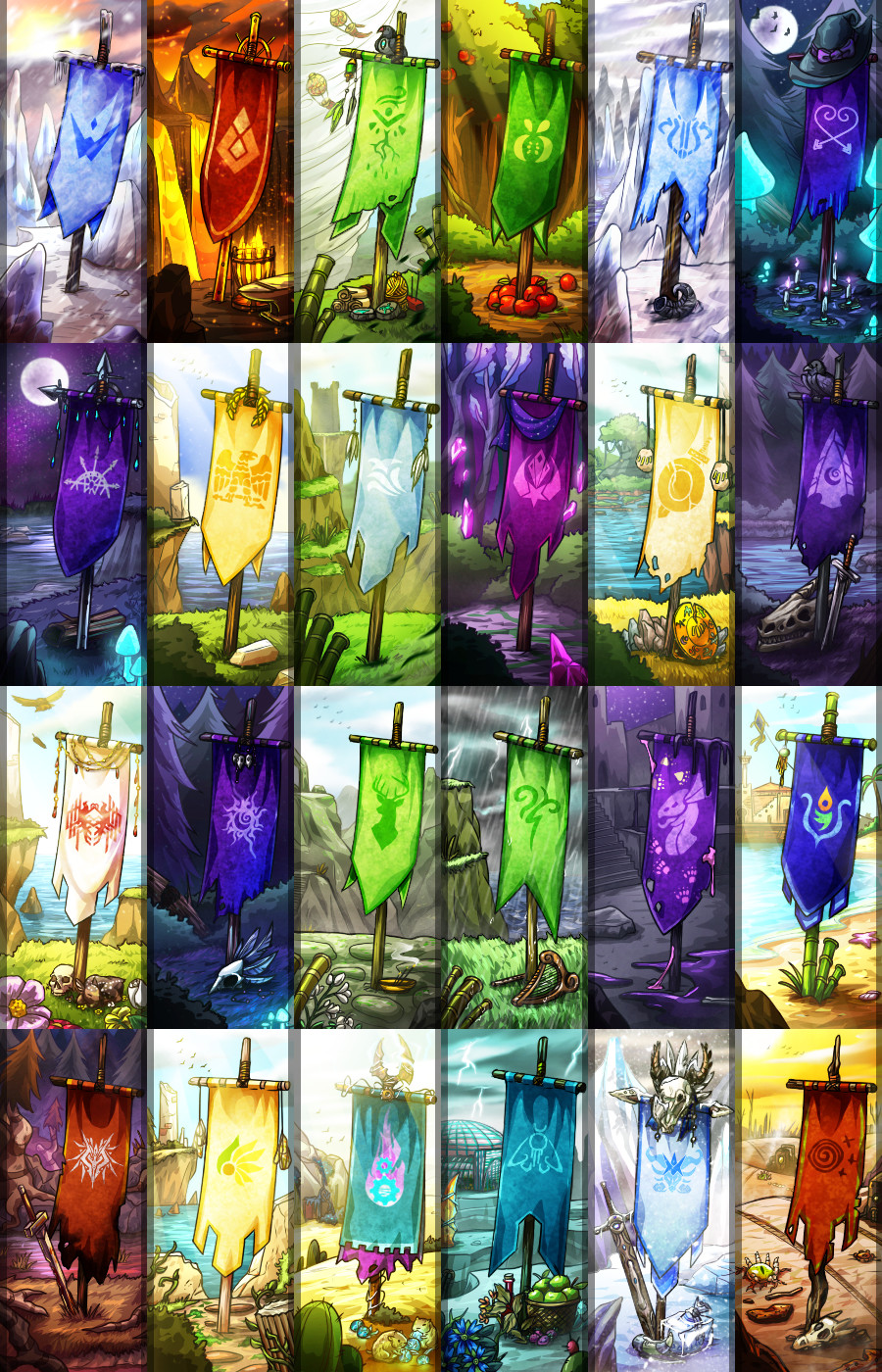 Won Yan Shan Fr Banner Commission Compile 3