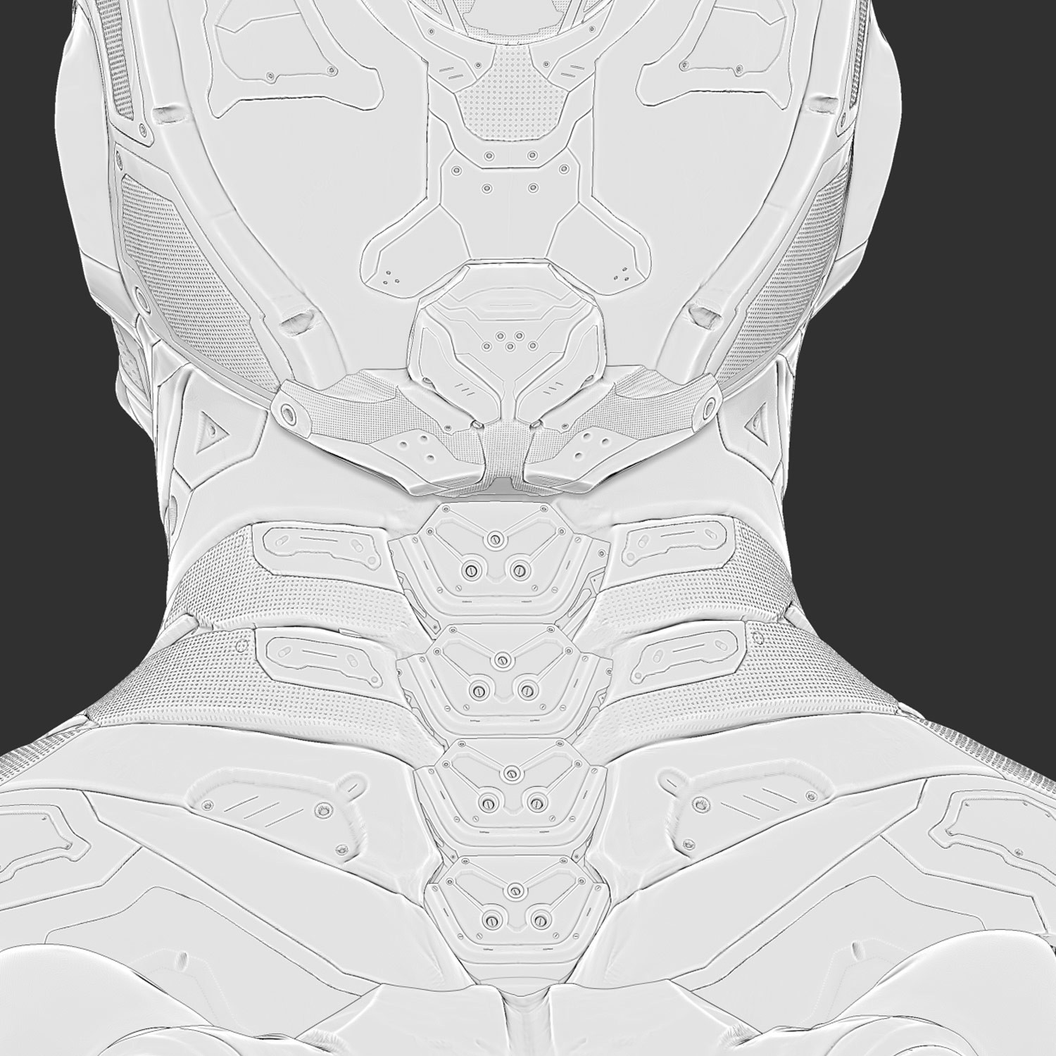 Cavity Neck Back