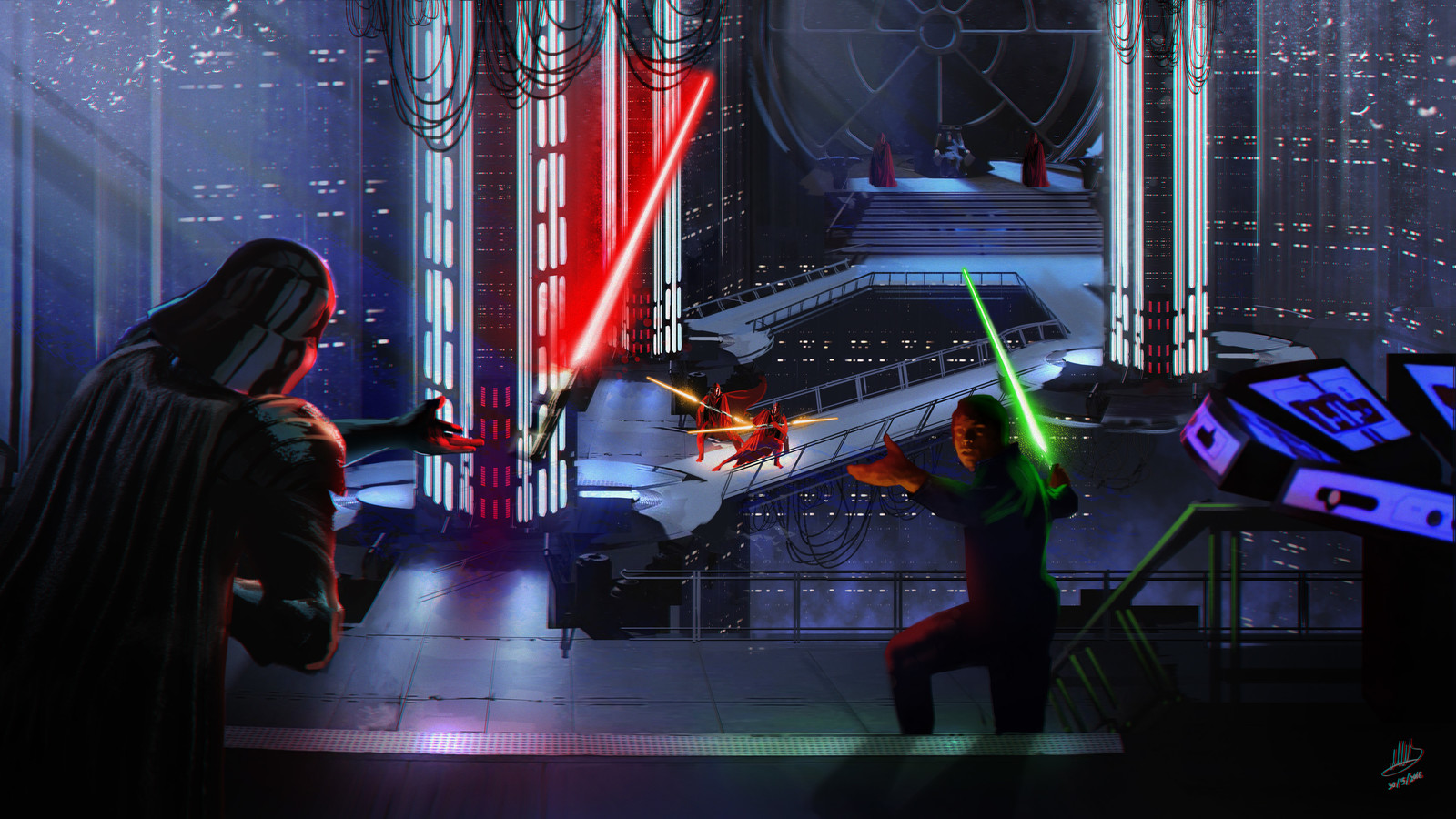 ILM/Artstation Competition Phase 1: Luke, Catch!