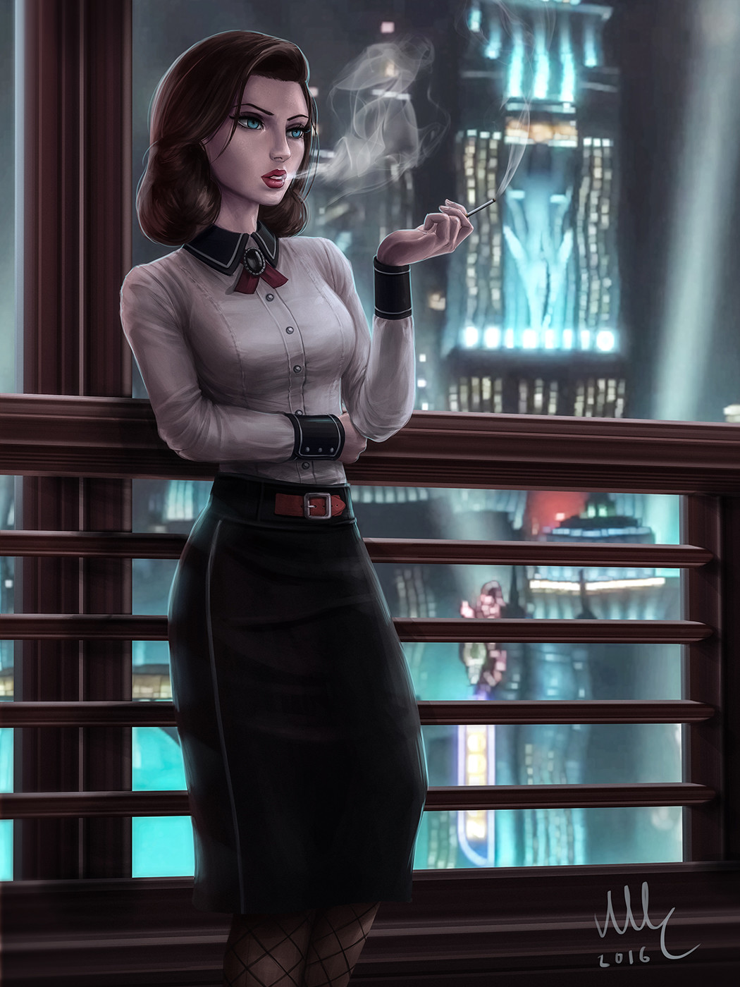 ArtStation - Elizabeth - Bioshock Infinite Fanart