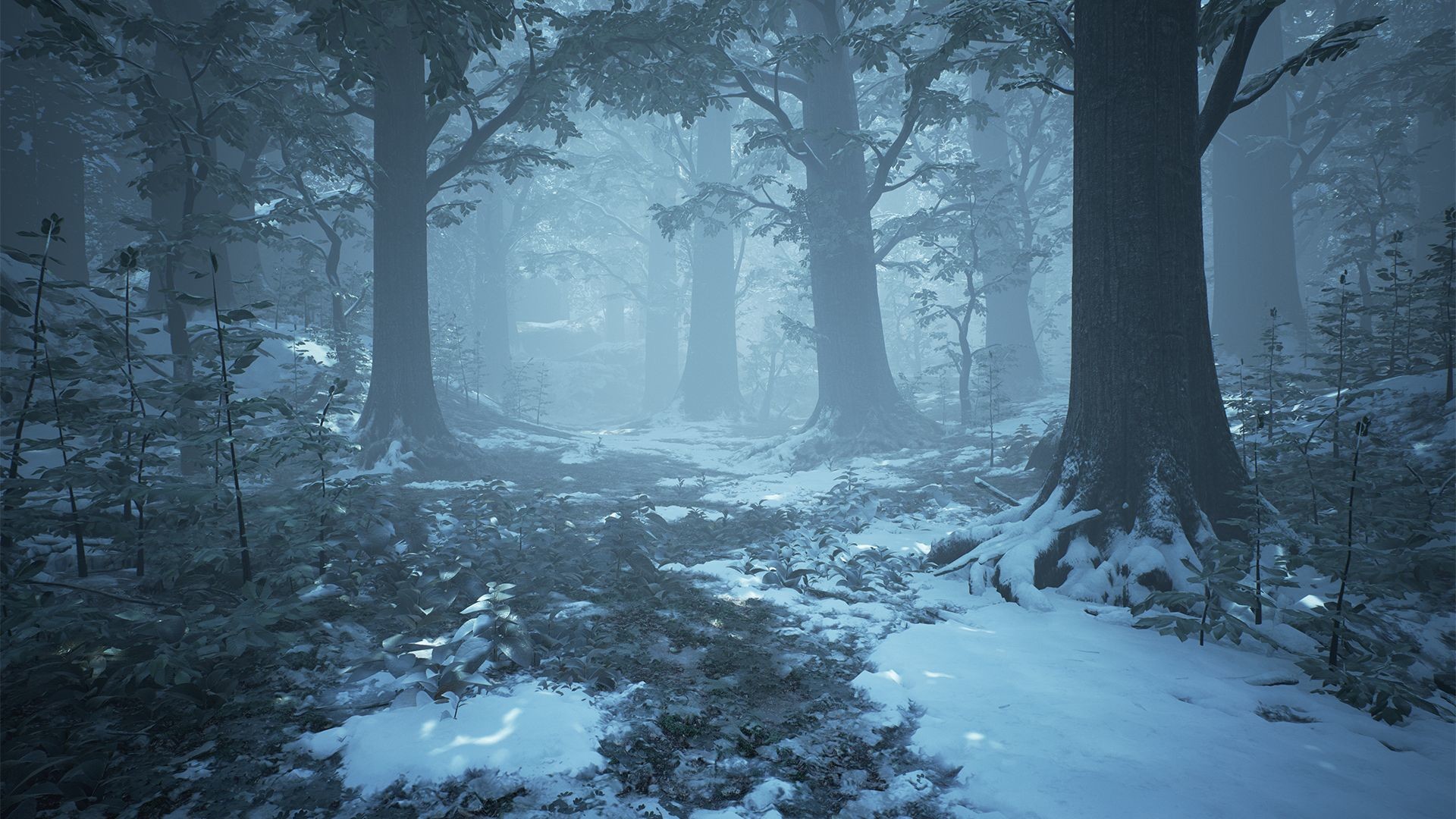 Willi Hammes Ue4 Winter Forest