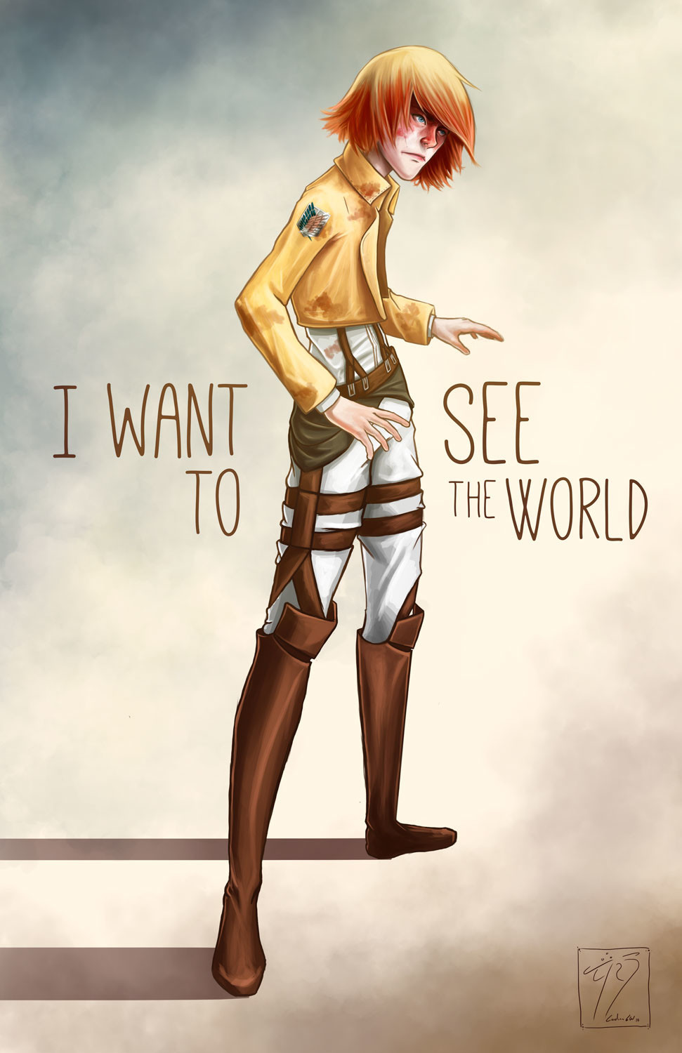 Artstation Armin Aot Fanart Caro Guerrero Armin aot | arte fantasia, anime, fanart. armin aot fanart caro guerrero