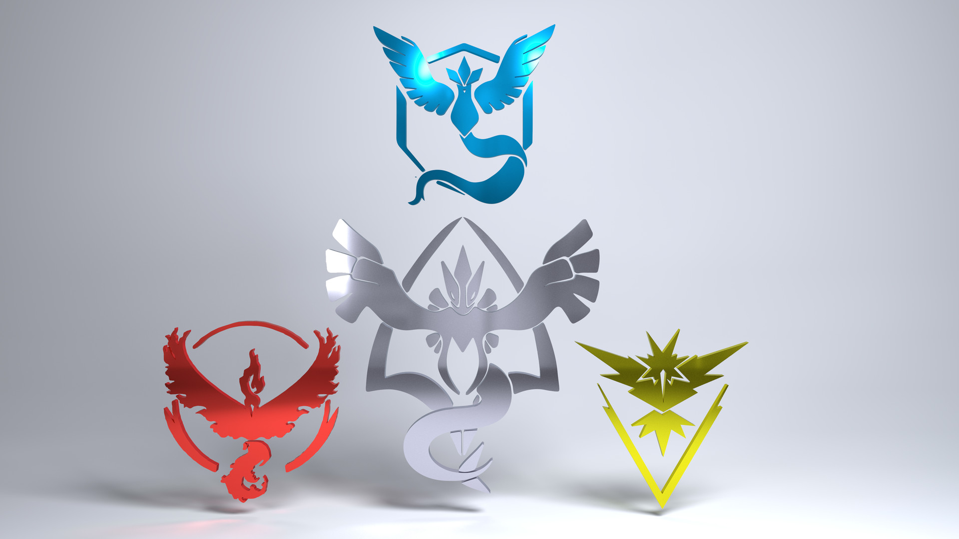 Artstation Pokemon Go Team Symbols