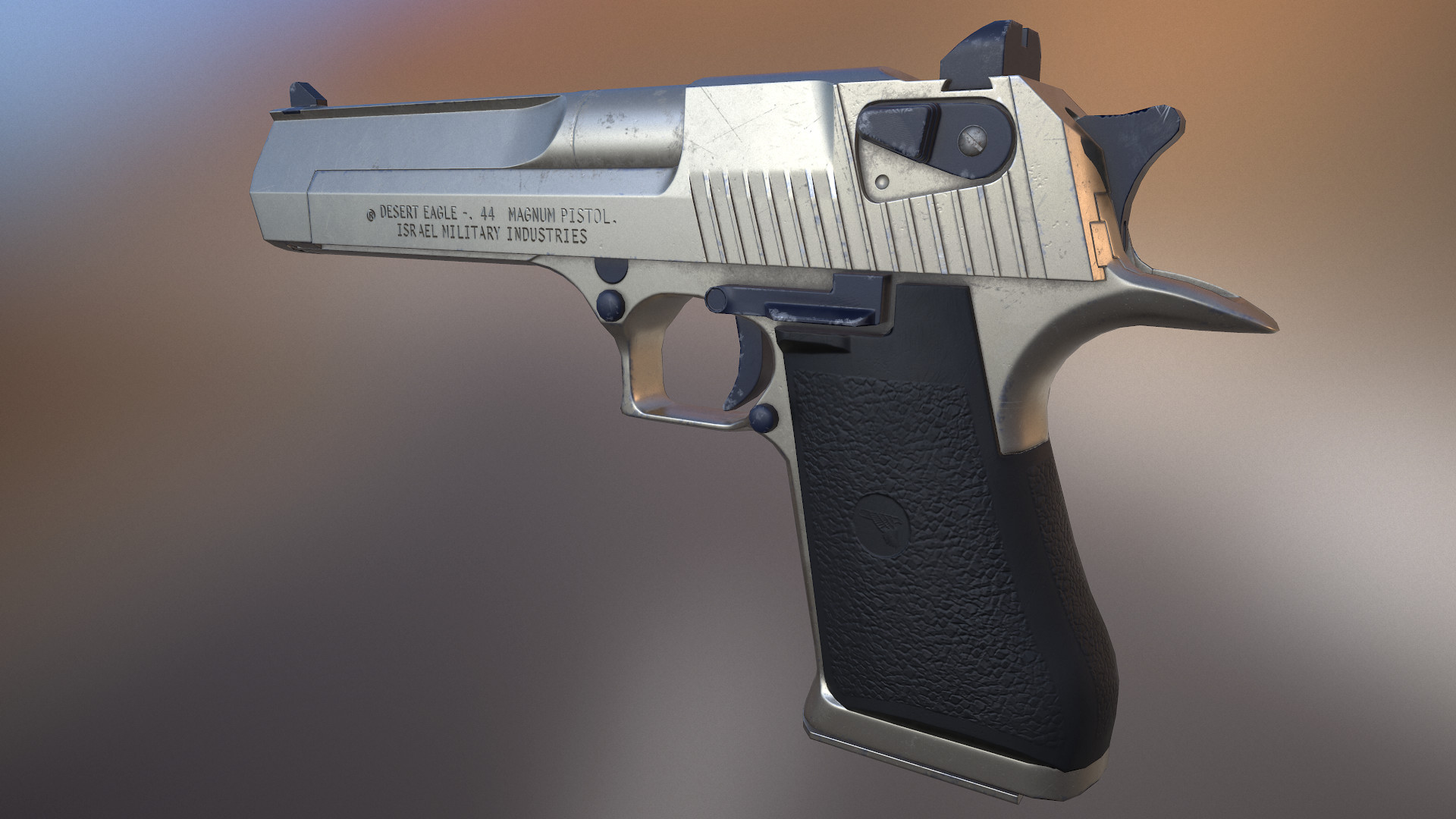 Jesús Badillo - Magnum Research Desert Eagle Game Asset