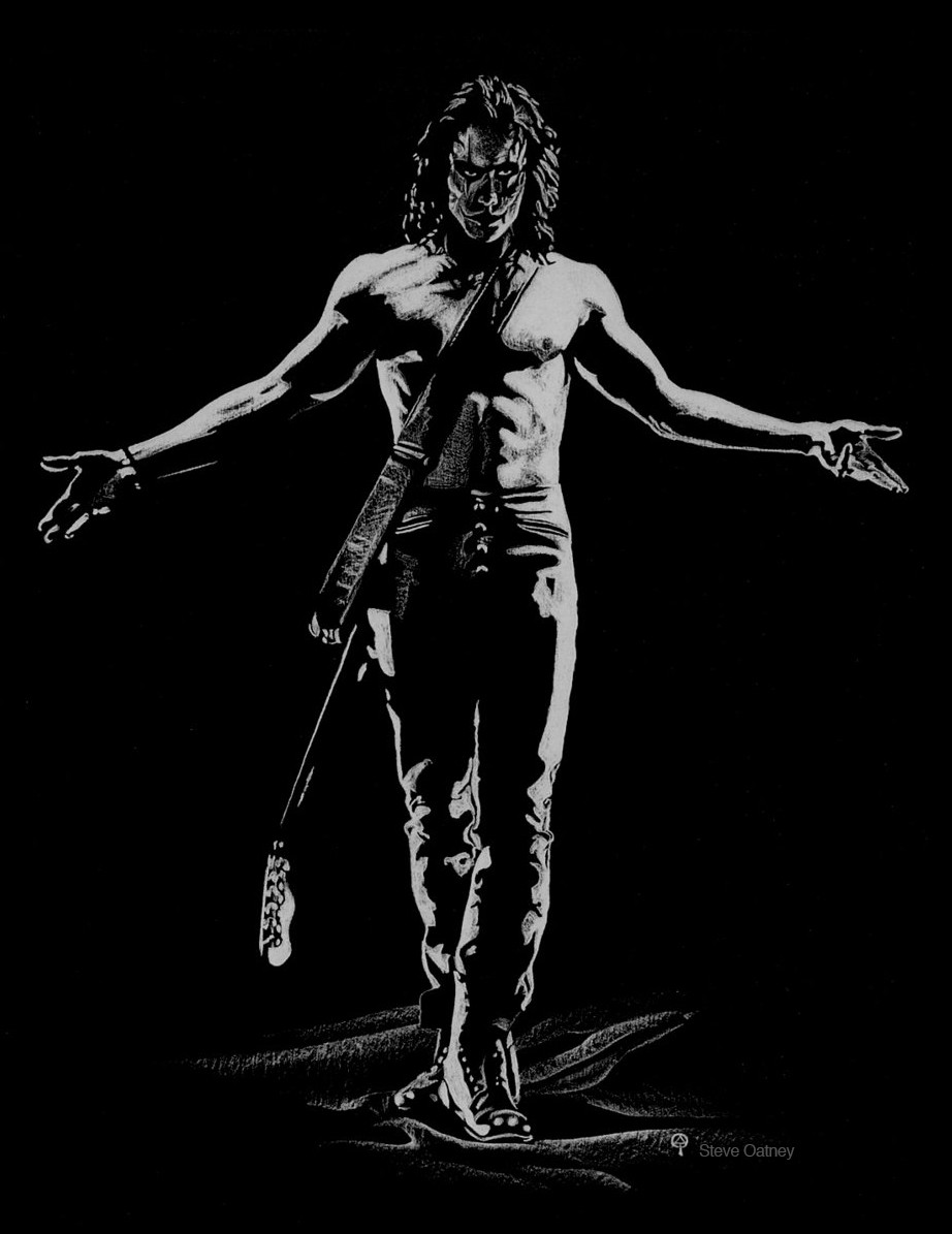 ArtStation Brandon Lee as The Crow