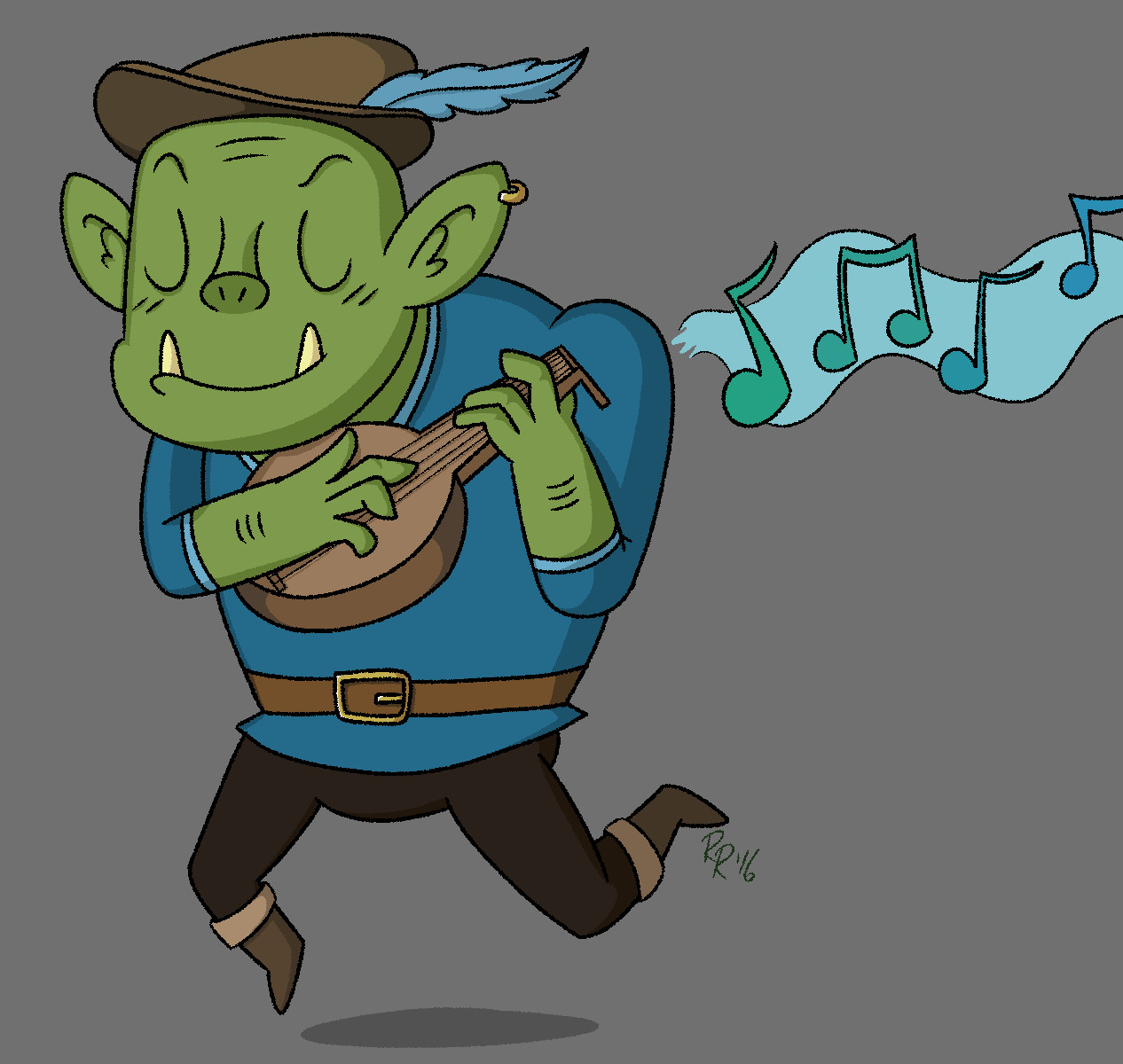 Image result for orc bard