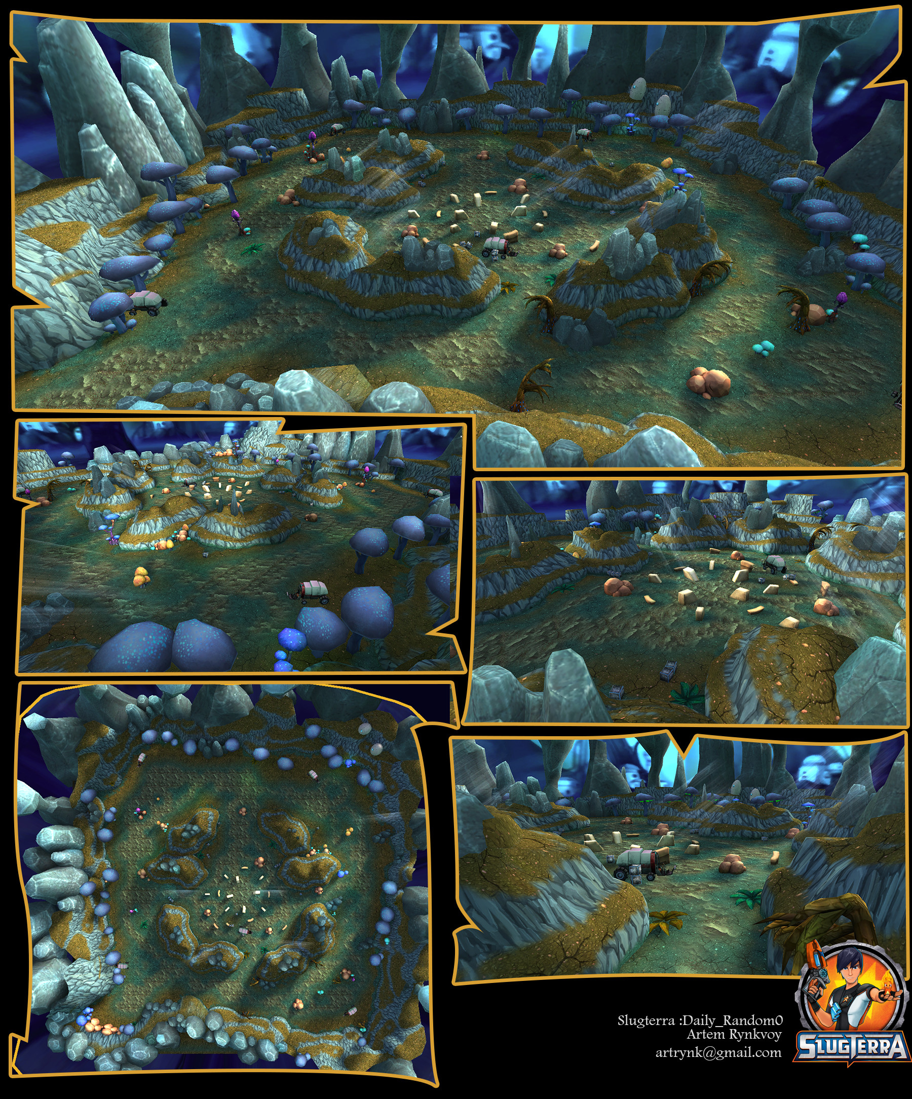 ArtStation - Slugterra environment design