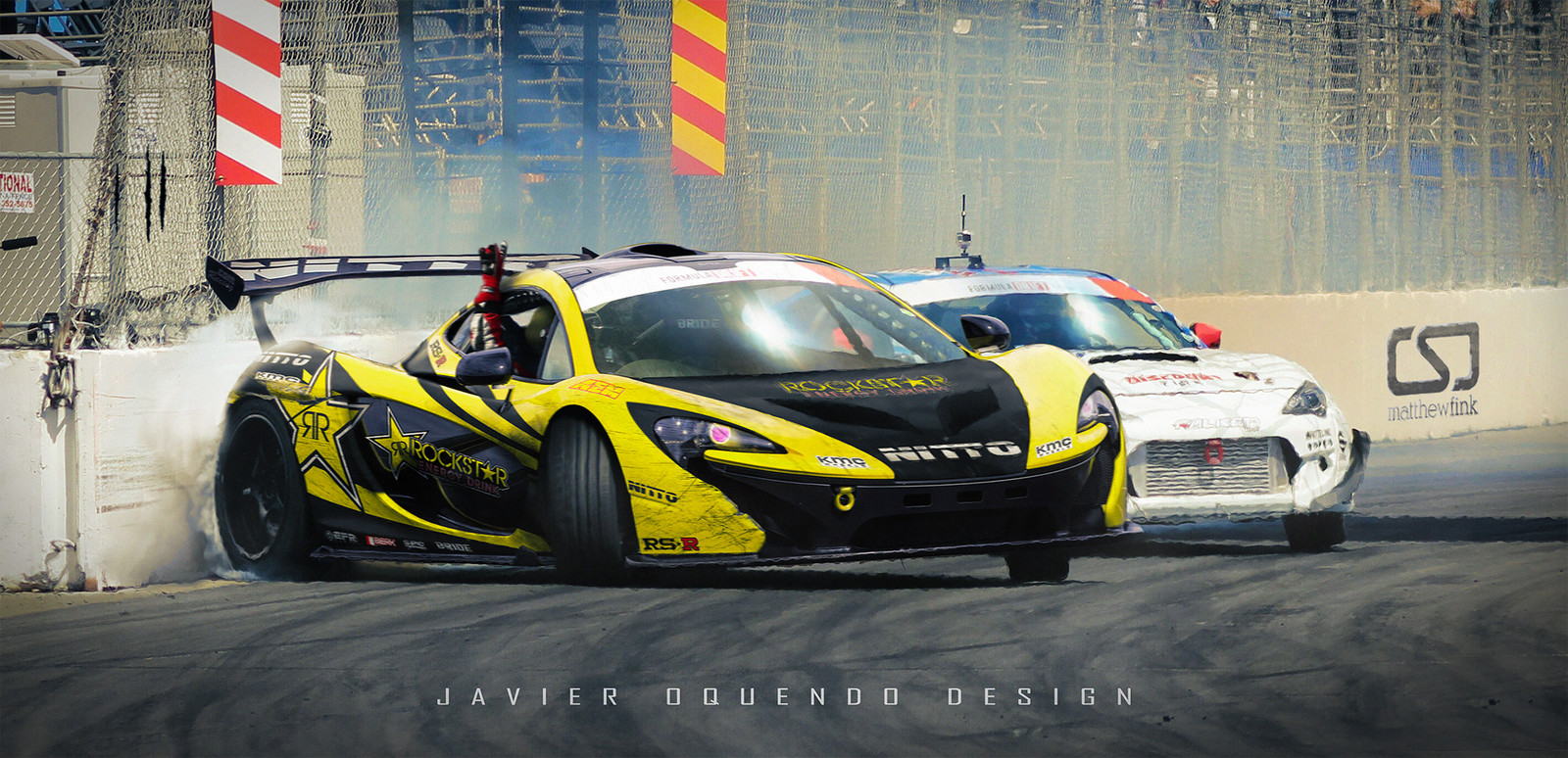 McLaren P1 Drift Car