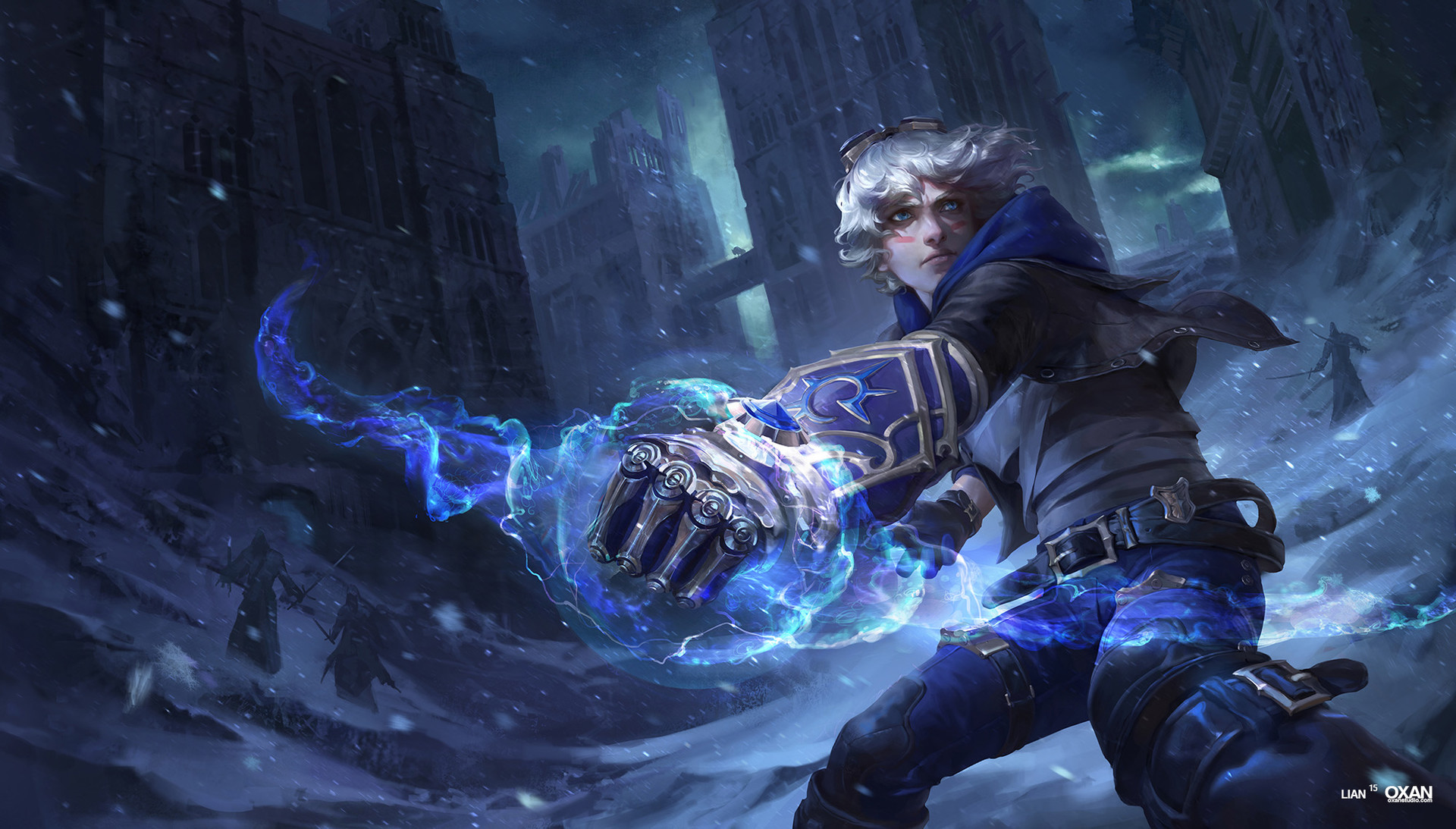 Artstation Ezreal Lian Li