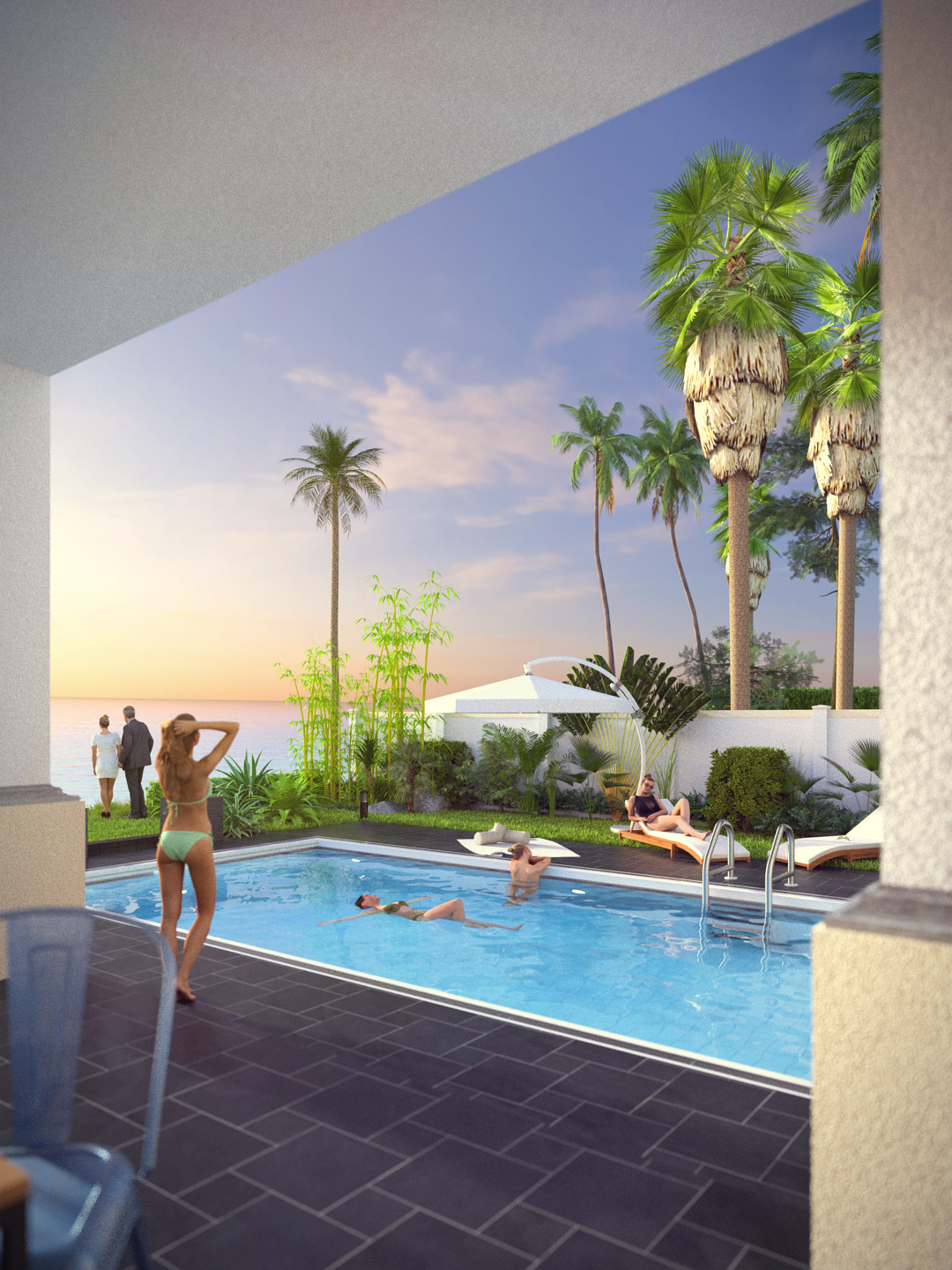 SketchUp + Thea Render 
Seagrove Beach House:
Poolside 6A Vertical 4-3 Day A Lumina Early
1080 × 1440 Presto MC Bucket