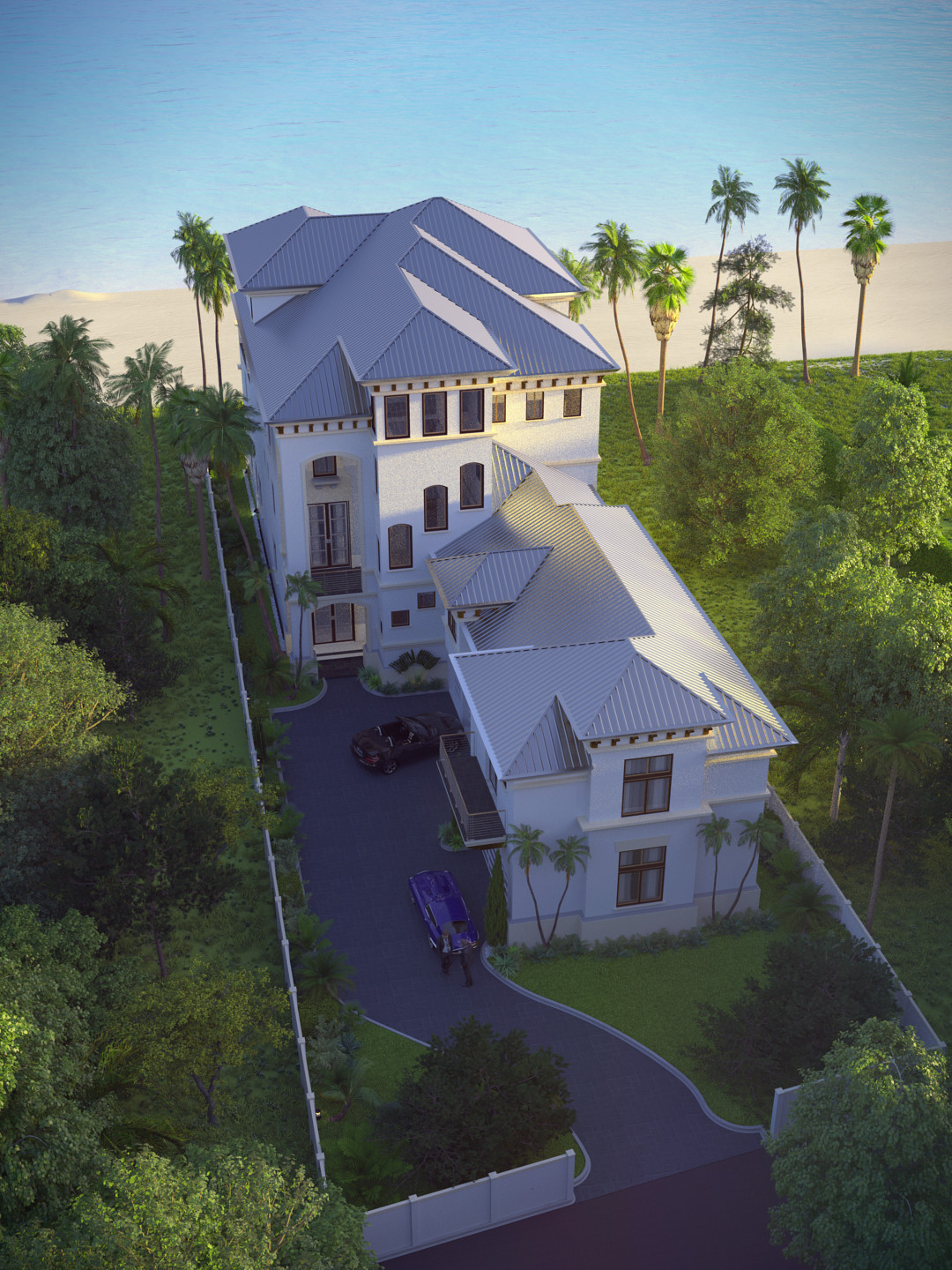 SketchUp + Thea Render 
Seagrove Beach House:
Ariel Vertical 4-3 A Lumina Early
1080 × 1440 Presto MC Bucket 