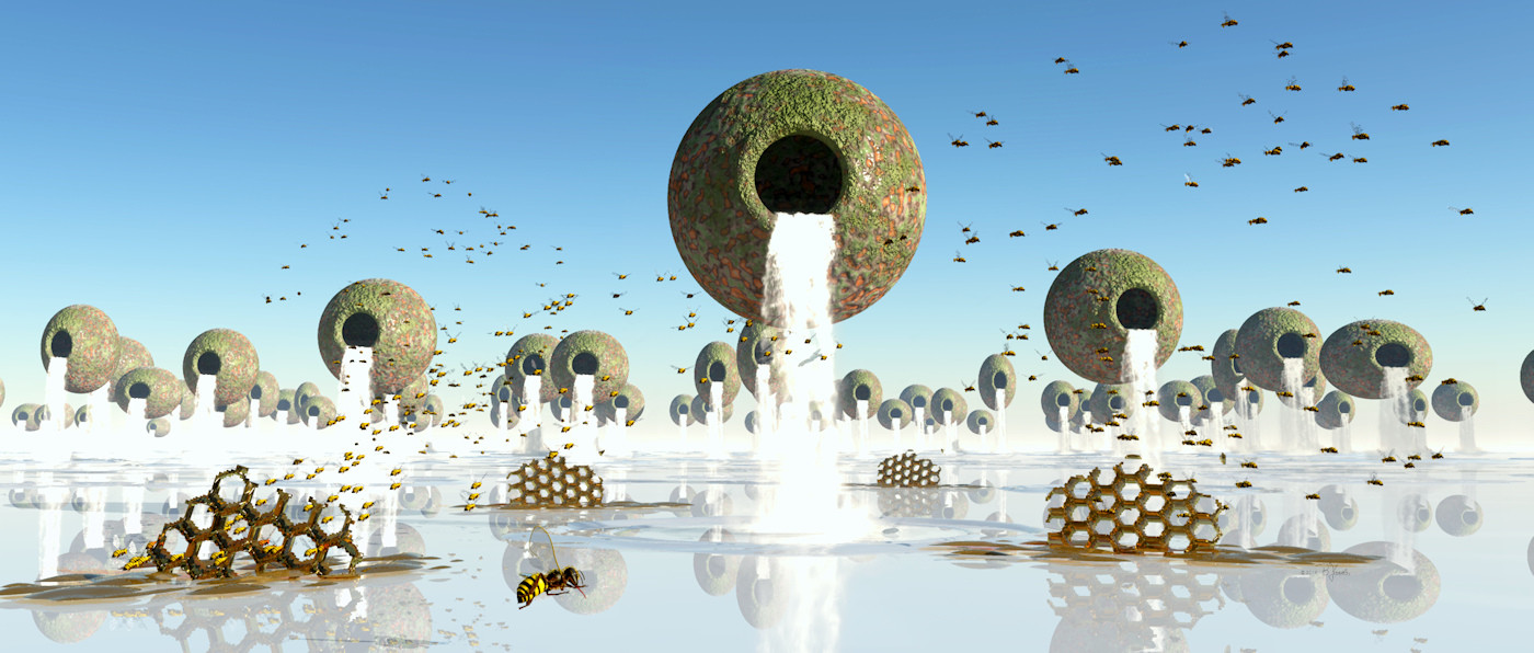 ArtStation The land of milk and honey
