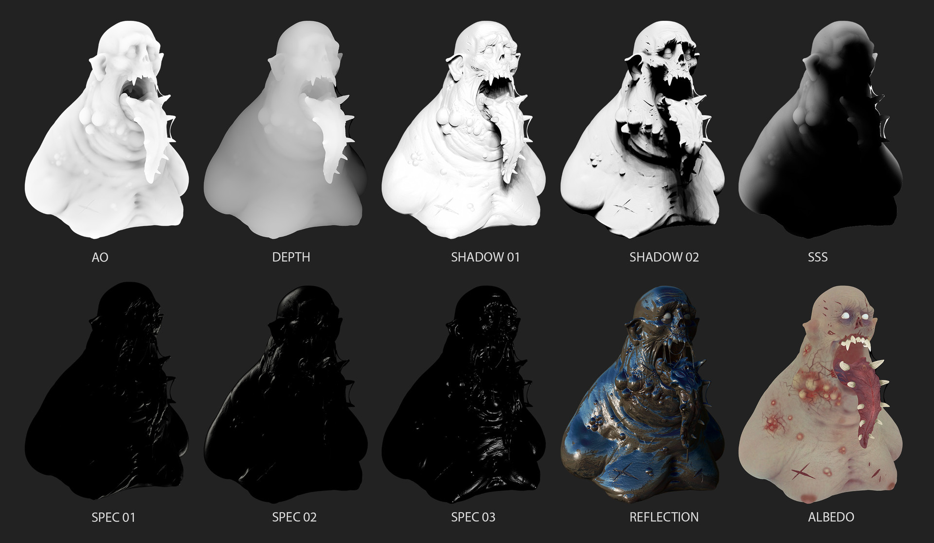 Abomination_by Michael Butcher Elf breakdown and tutorial