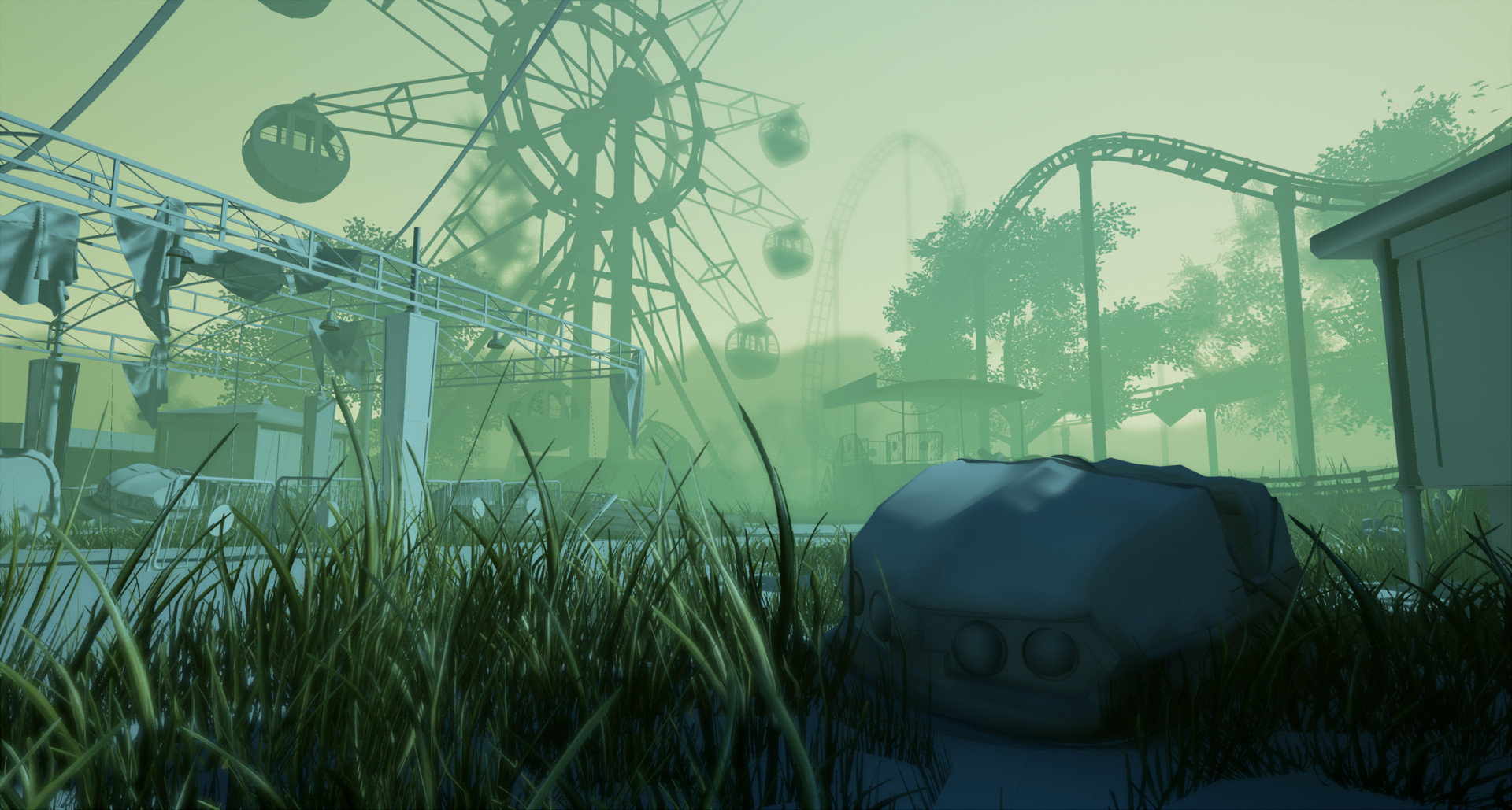 Maja Solecka Abandoned Amusement Park