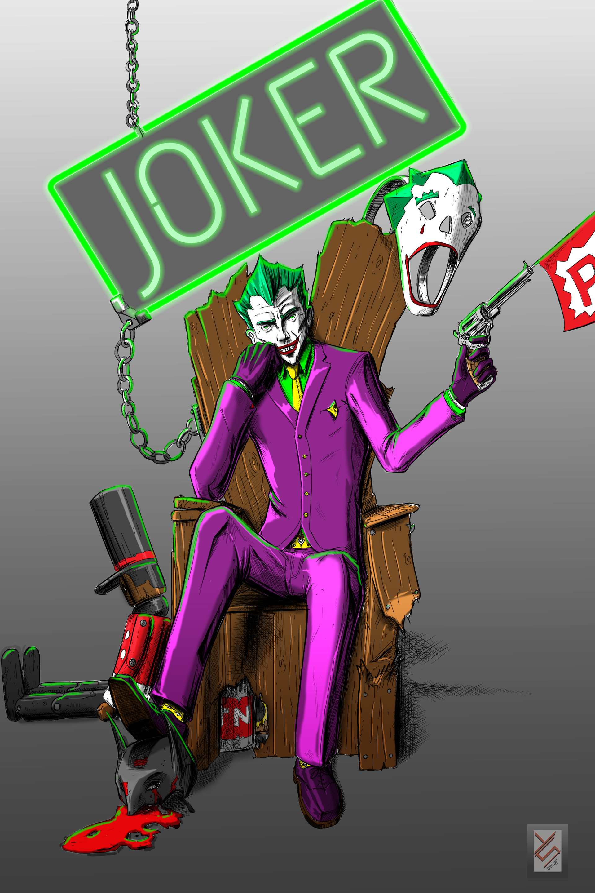 ArtStation - Joker tech