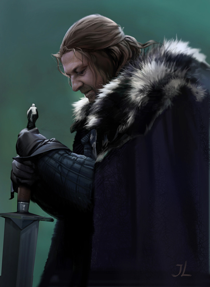 ArtStation - Eddard Stark, jialin Z