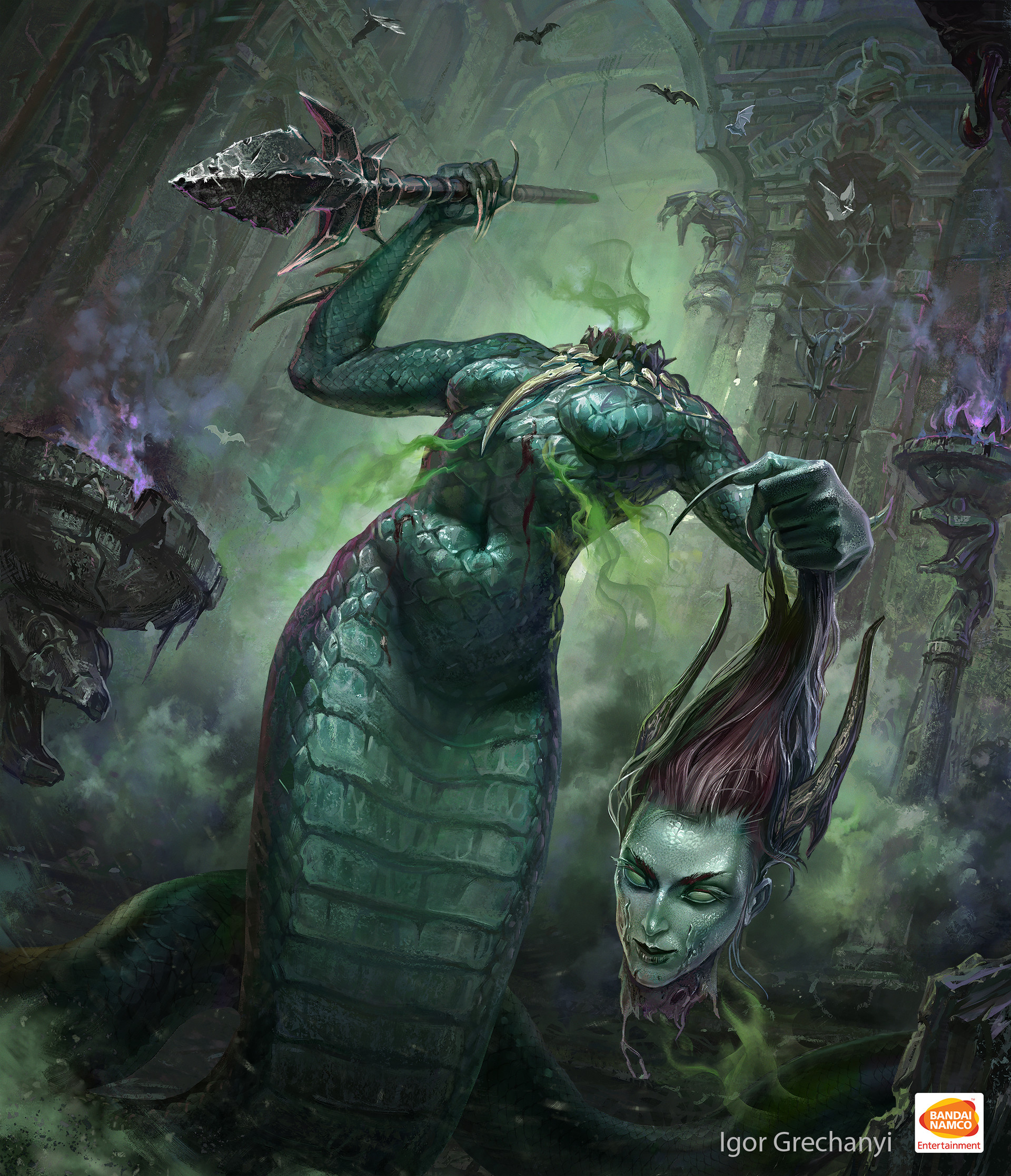 Mytha, the Serpent Queen [SSPBL] Minecraft Skin