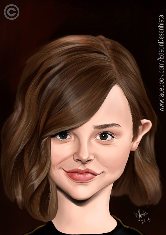 ArtStation - Chloe Grace caricatura