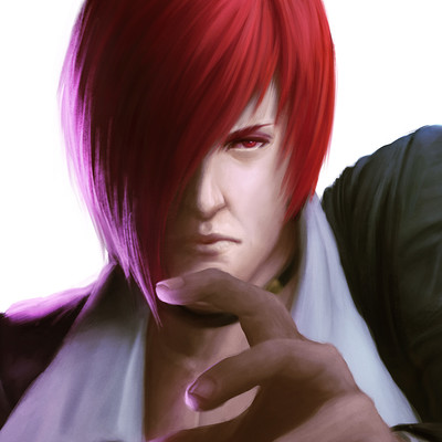 ArtStation - THE KING OF FIGHTERS IORI YAGAMI