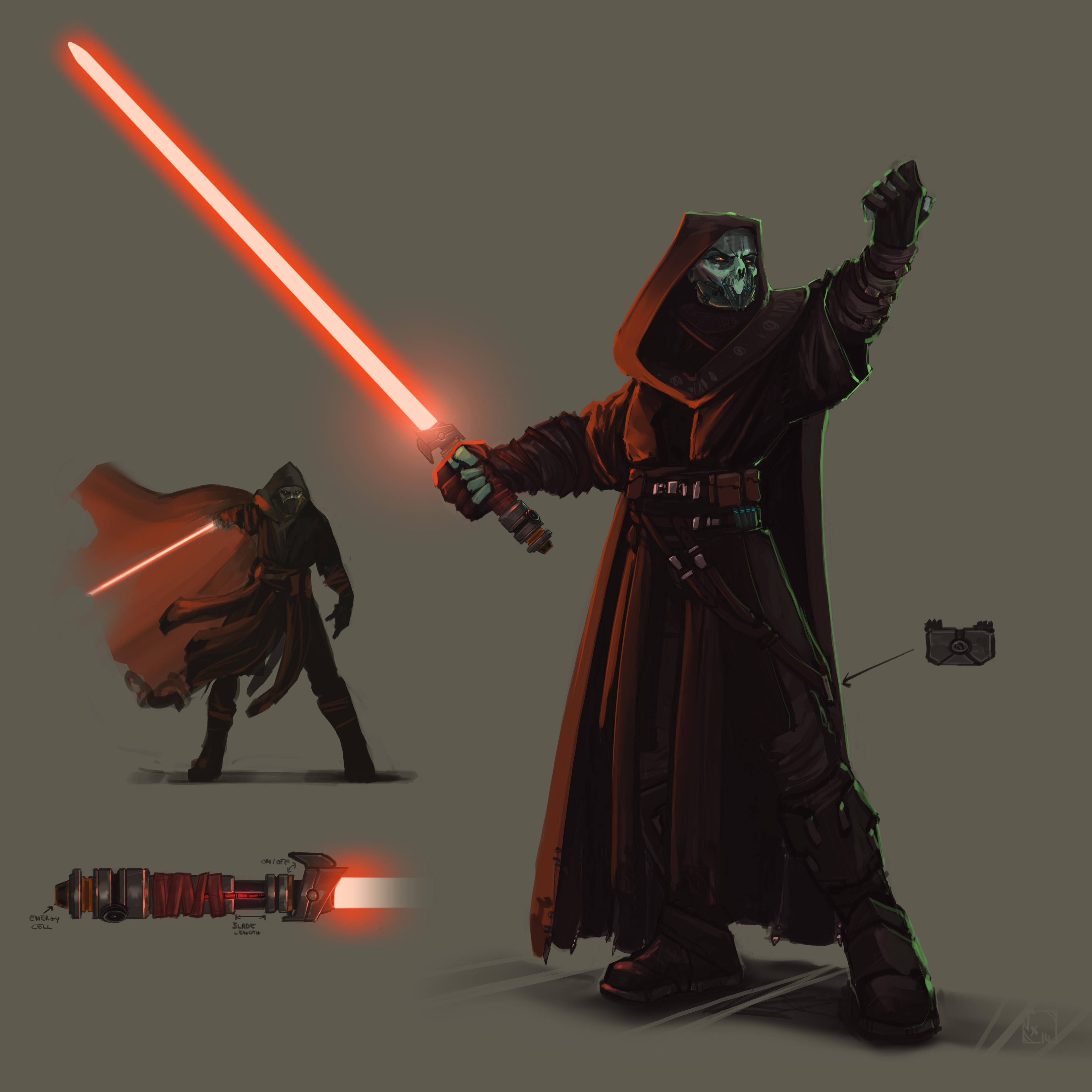 Nemesis of Mevenn, maybe not really a sith as there's only two of them