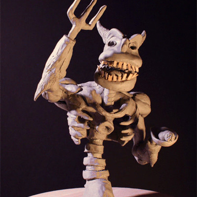 Rob mcdaniel 3dclay demon glut