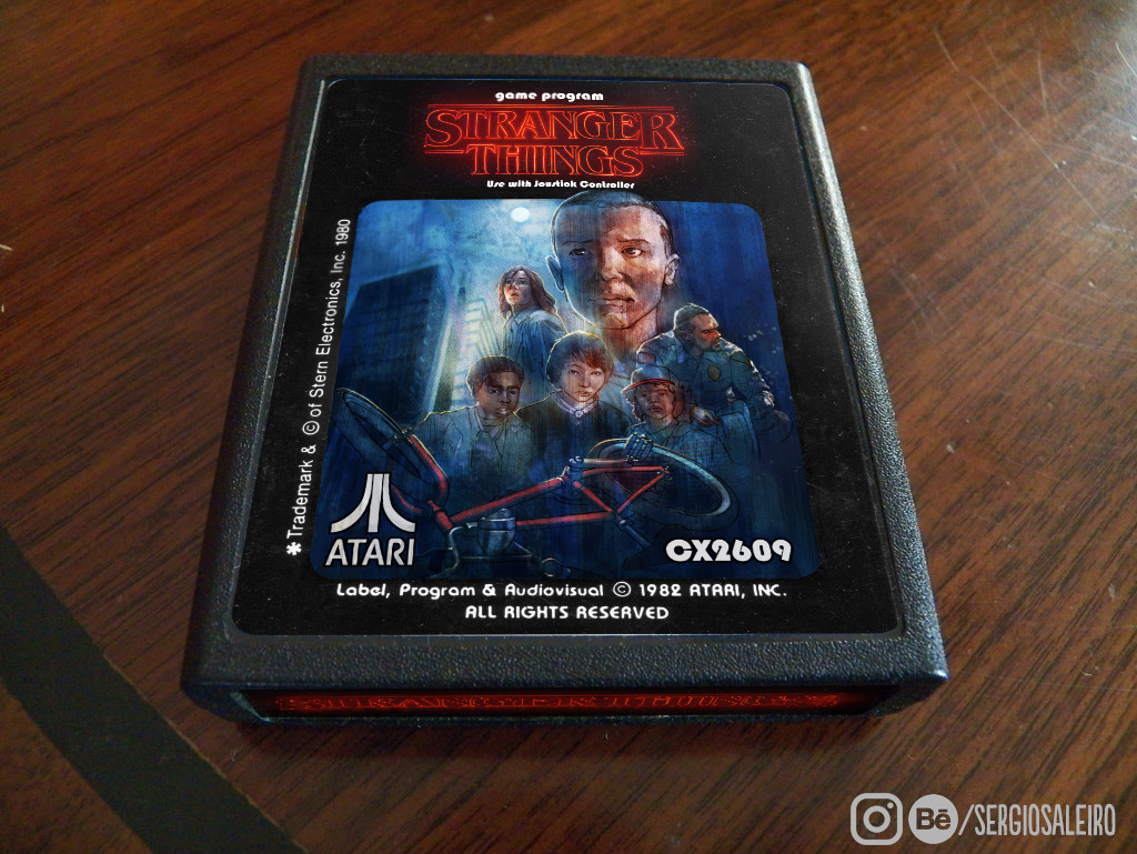 STRANGER THINGS 4 A5 NOTEBOOK VHS