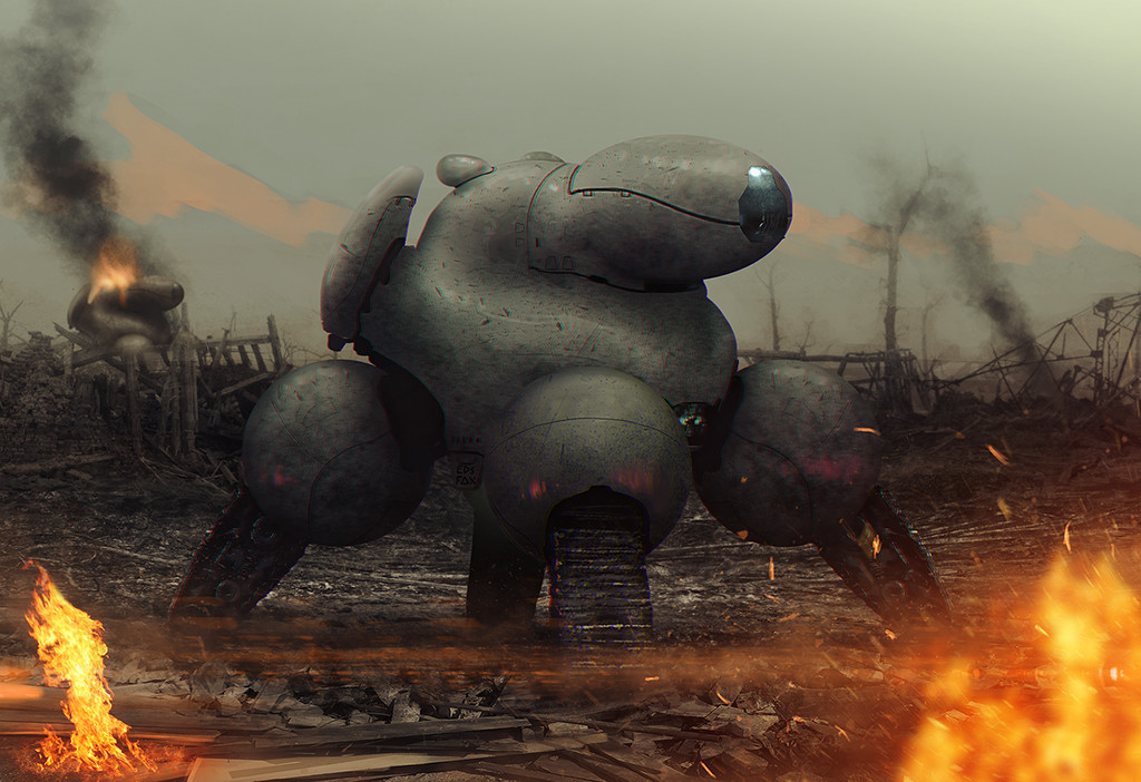 ArtStation - fat tank