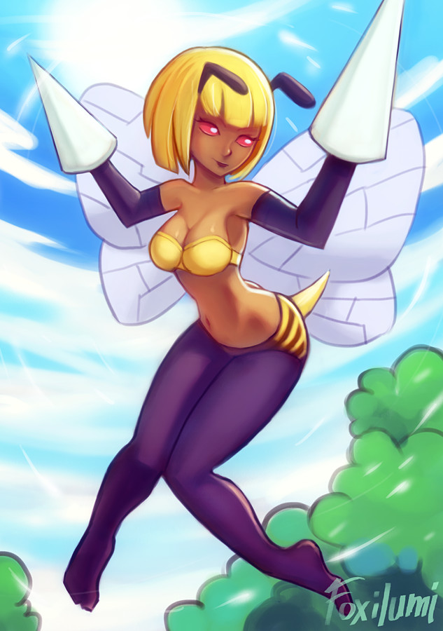 ArtStation - Beedrill gijinka