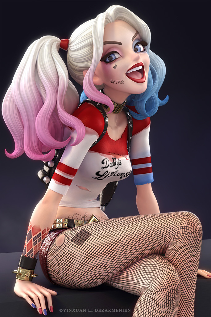 ArtStation - Suicide Squad's Harley Quinn