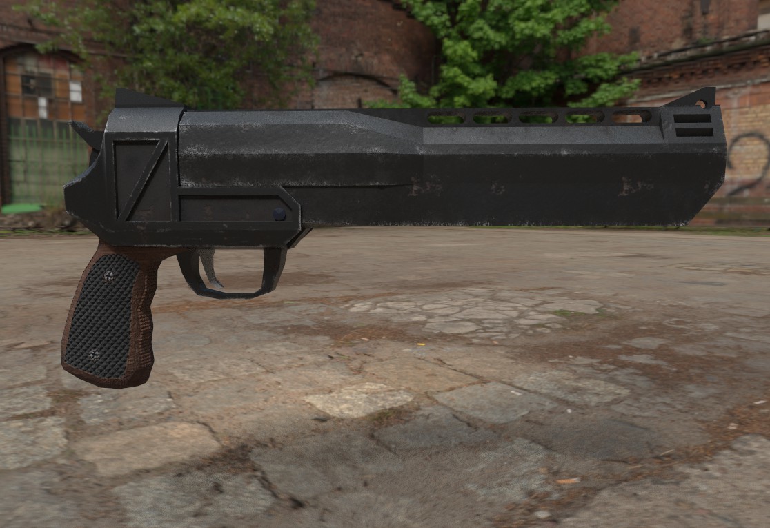Artstation 50 Bmg Pistol Mark Pafford