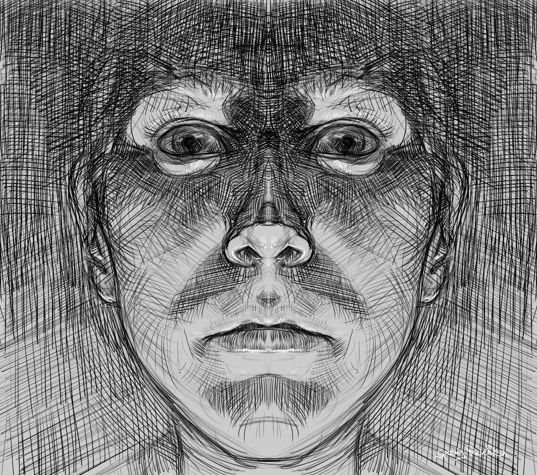 30 Best Digital Art Face Drawing Tutorials  HARUNMUDAK