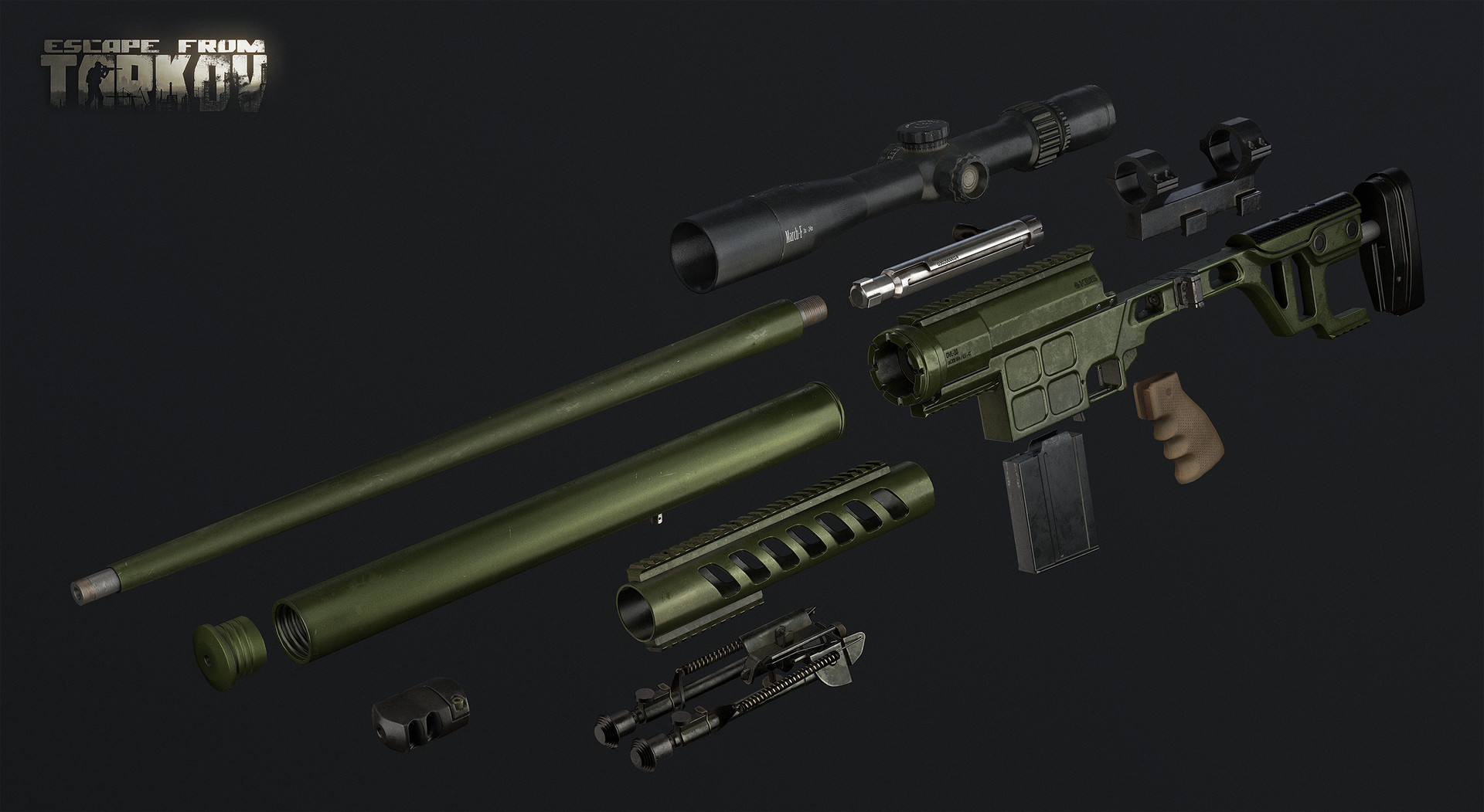 Artstation Lobaev Arms Dvl10 Sniper Rifle Nikita Buyanov