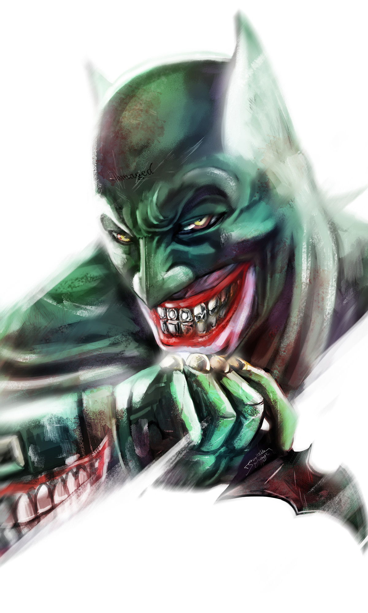 Joker batman imposter sales