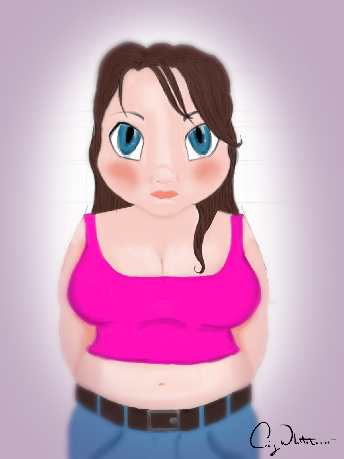 Artstation Concept Art Cute Girl Craig Whitehouse