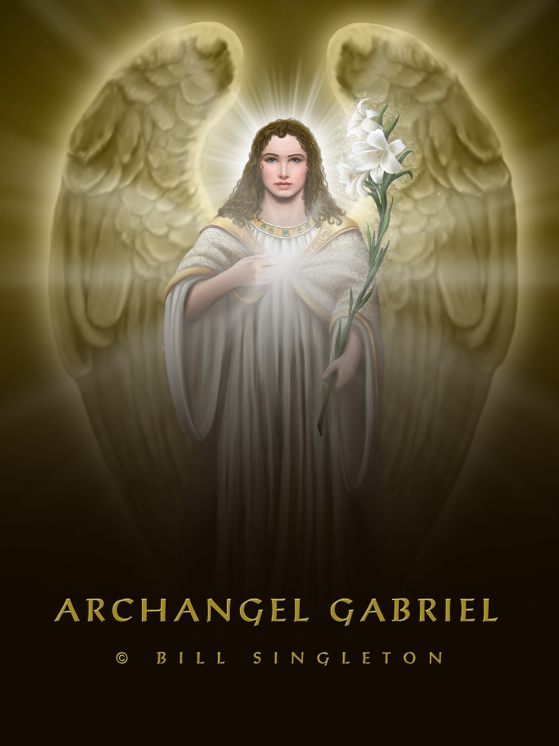 ArtStation - Archangel Gabriel, Bill Singleton