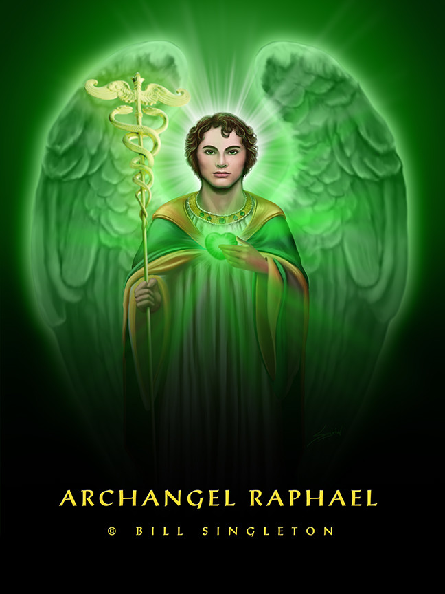 angel raphael symbol