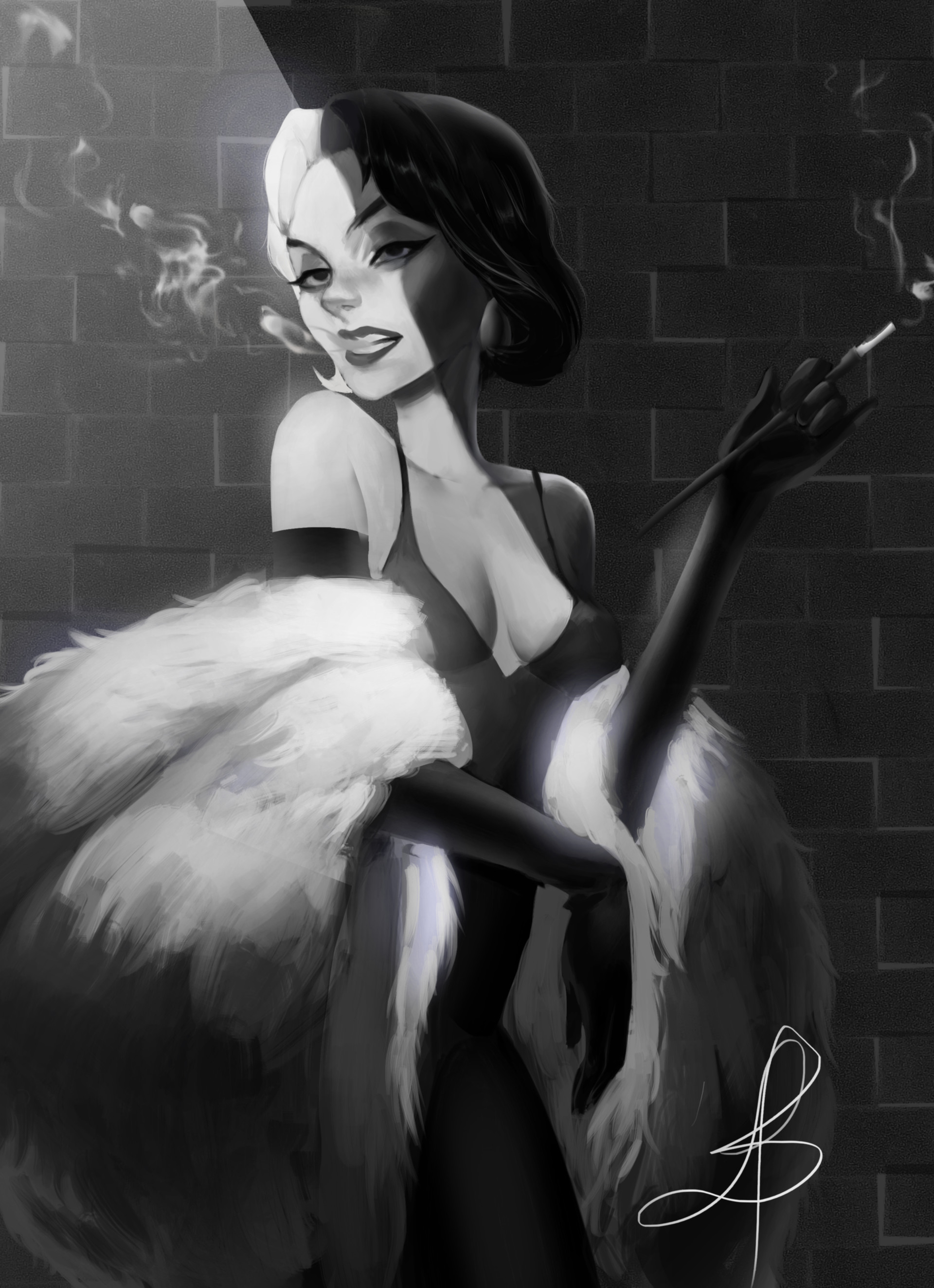 ArtStation Cruella DE VIL