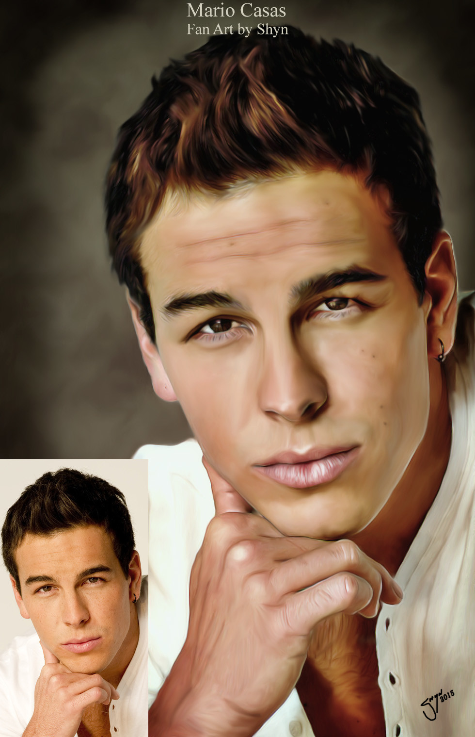 Artstation Mario Casas By Shyn Shyn Espadas