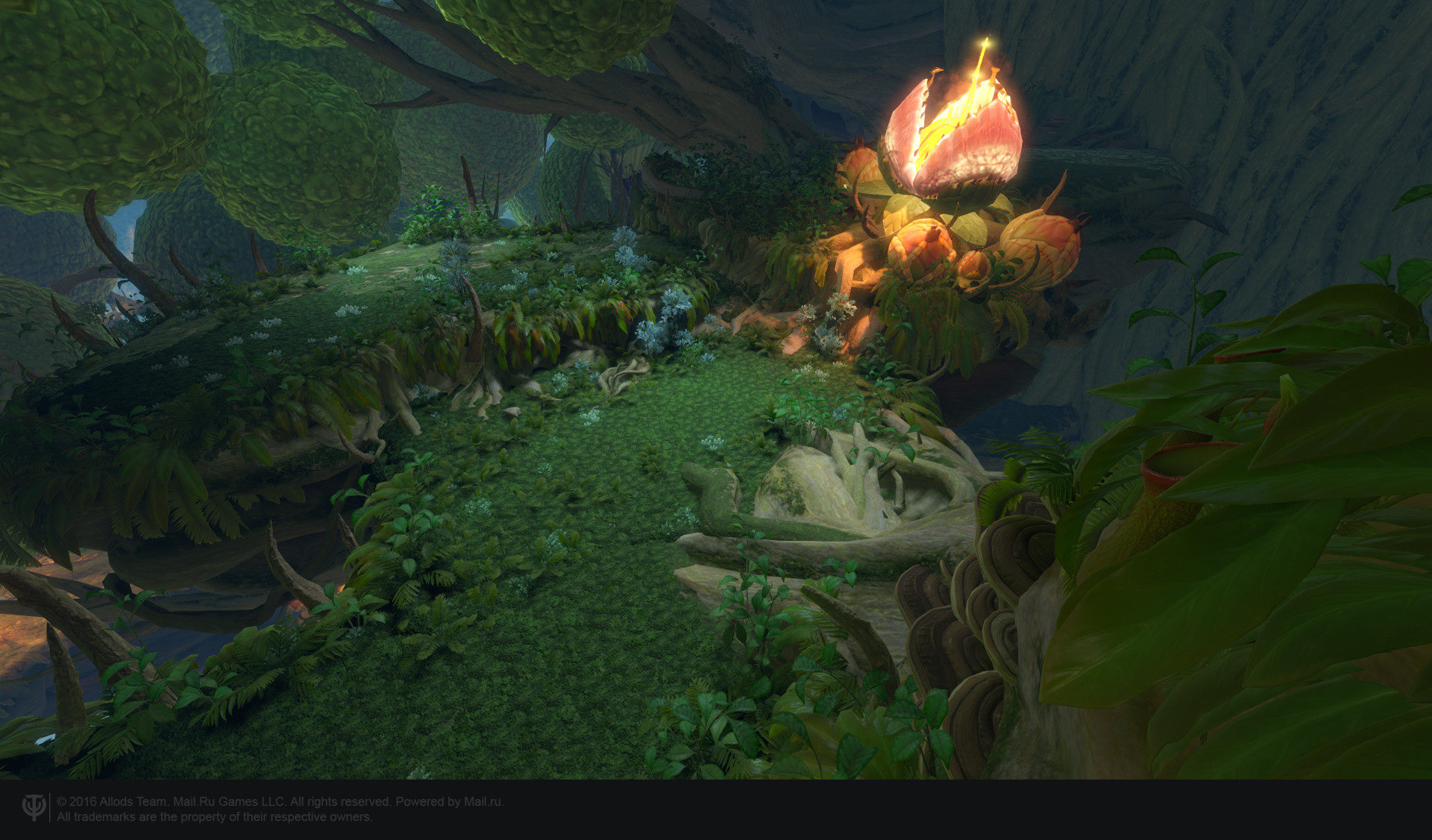 ArtStation - Skyforge Rift Green map