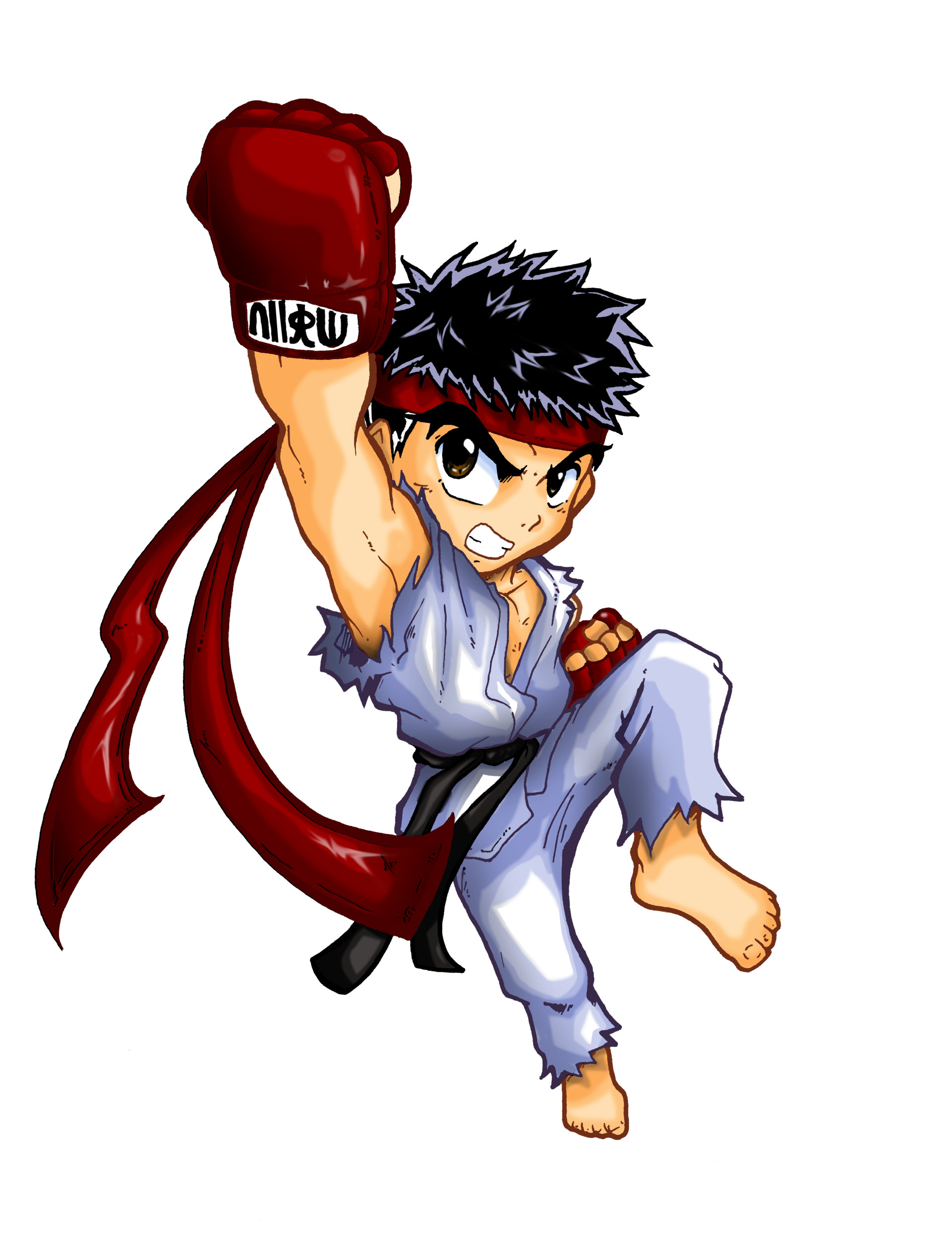ArtStation - Fanart Ryu Street Fighter