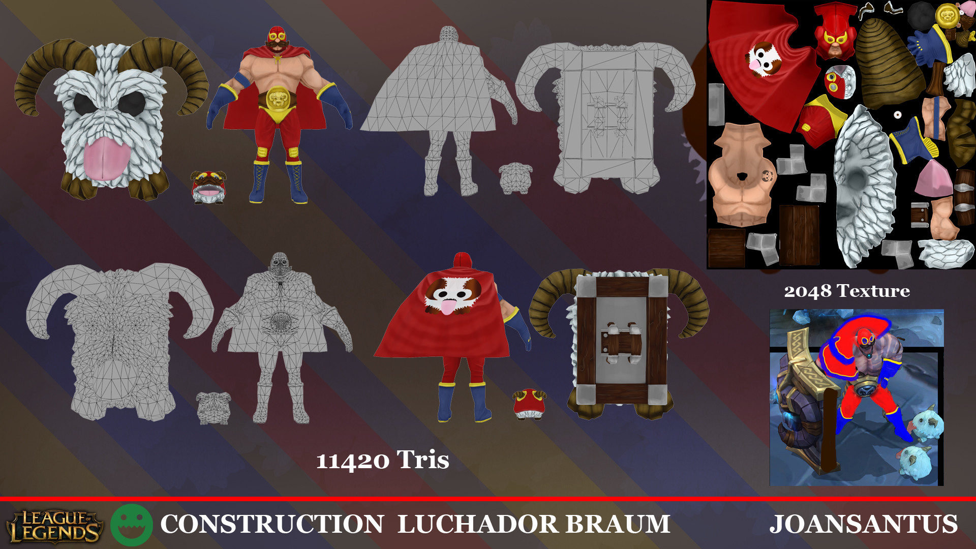 Joan Santus Sanchez - Luchador Braum, image size:1920x1080